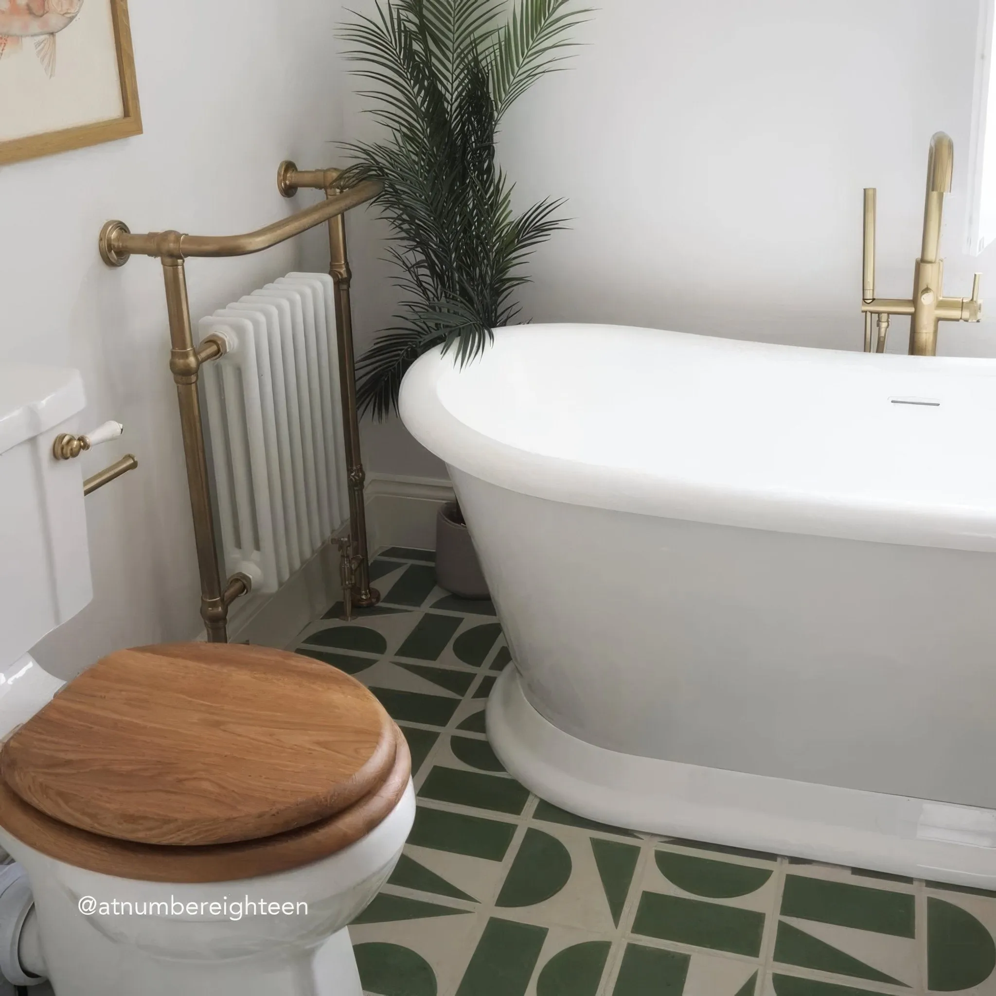 Green Split Shift Porcelain Tiles