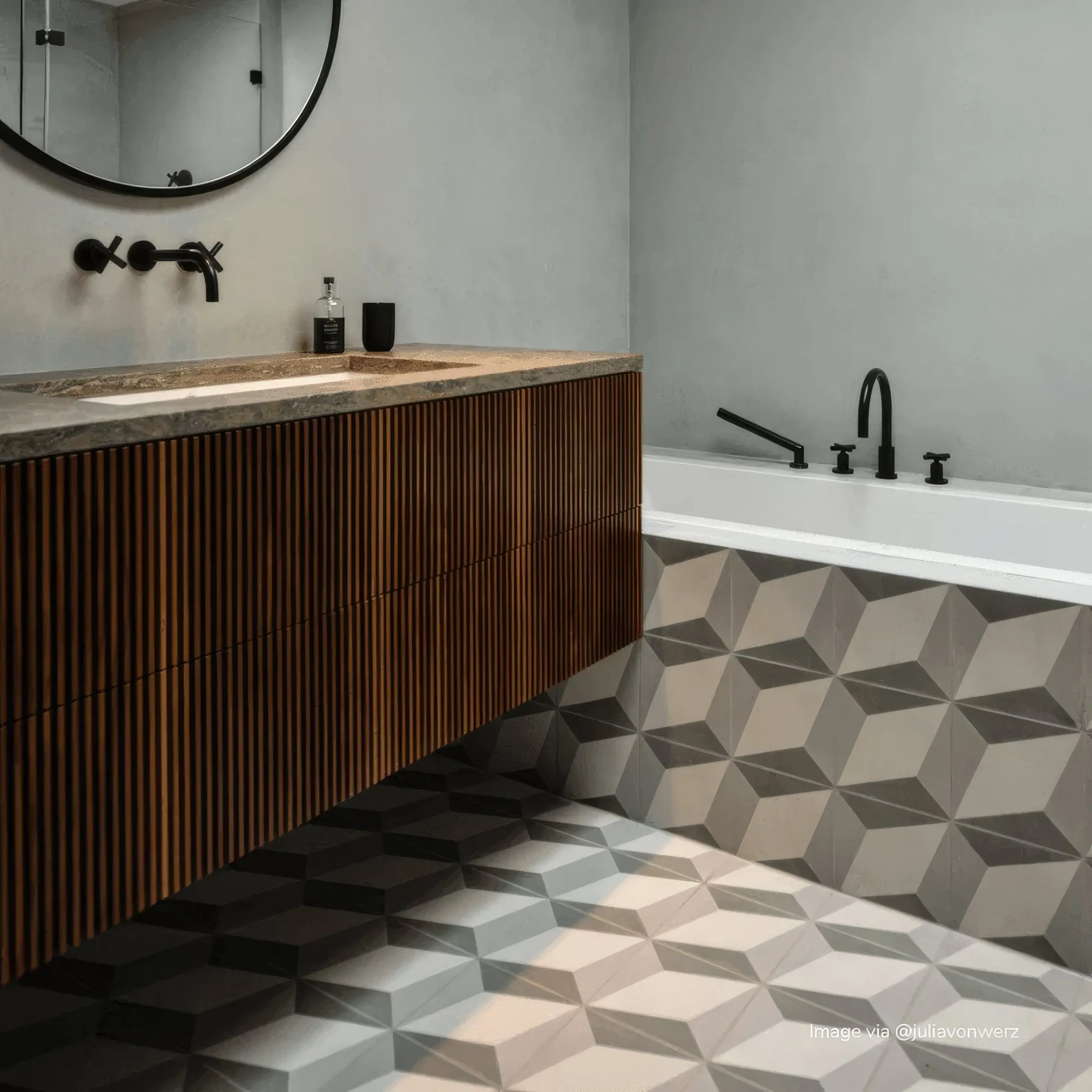 Grey Otura Tile