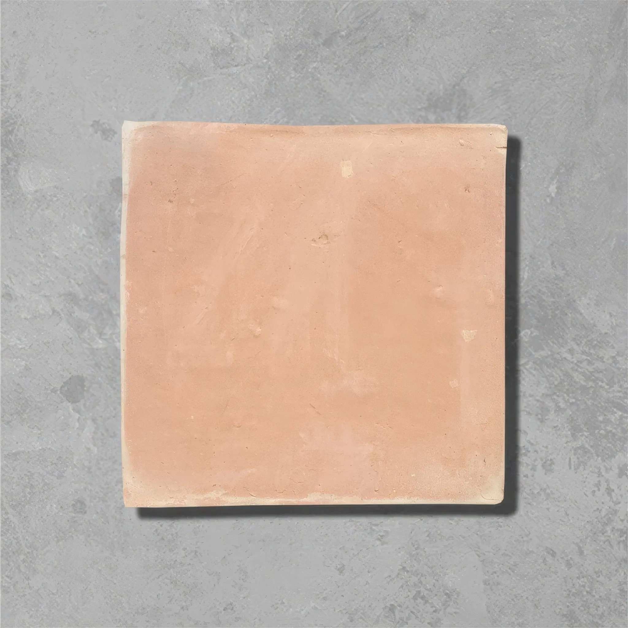 Handmade Large Square Naranja Terracotta