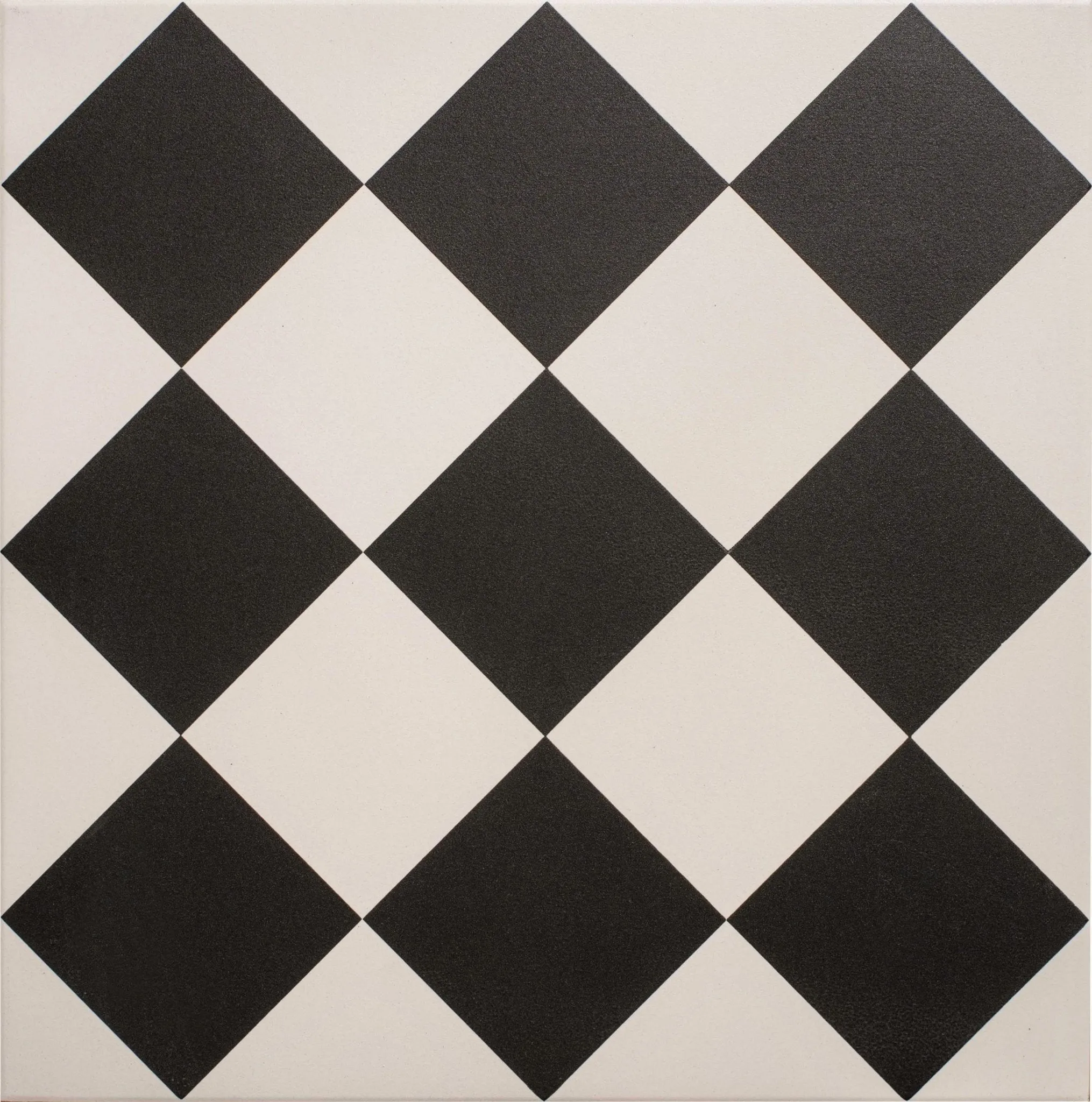 Harlequin Large Black on Chalk