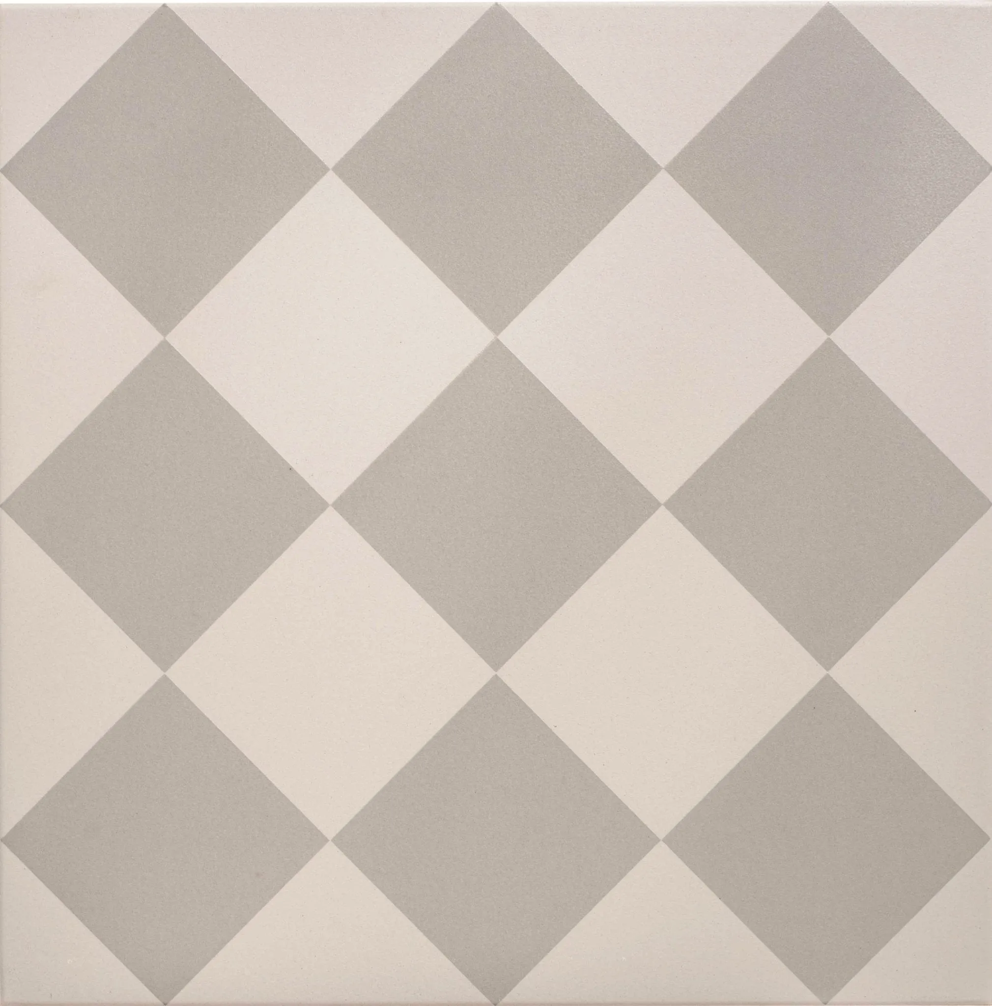 Harlequin Large Grey on Chalk