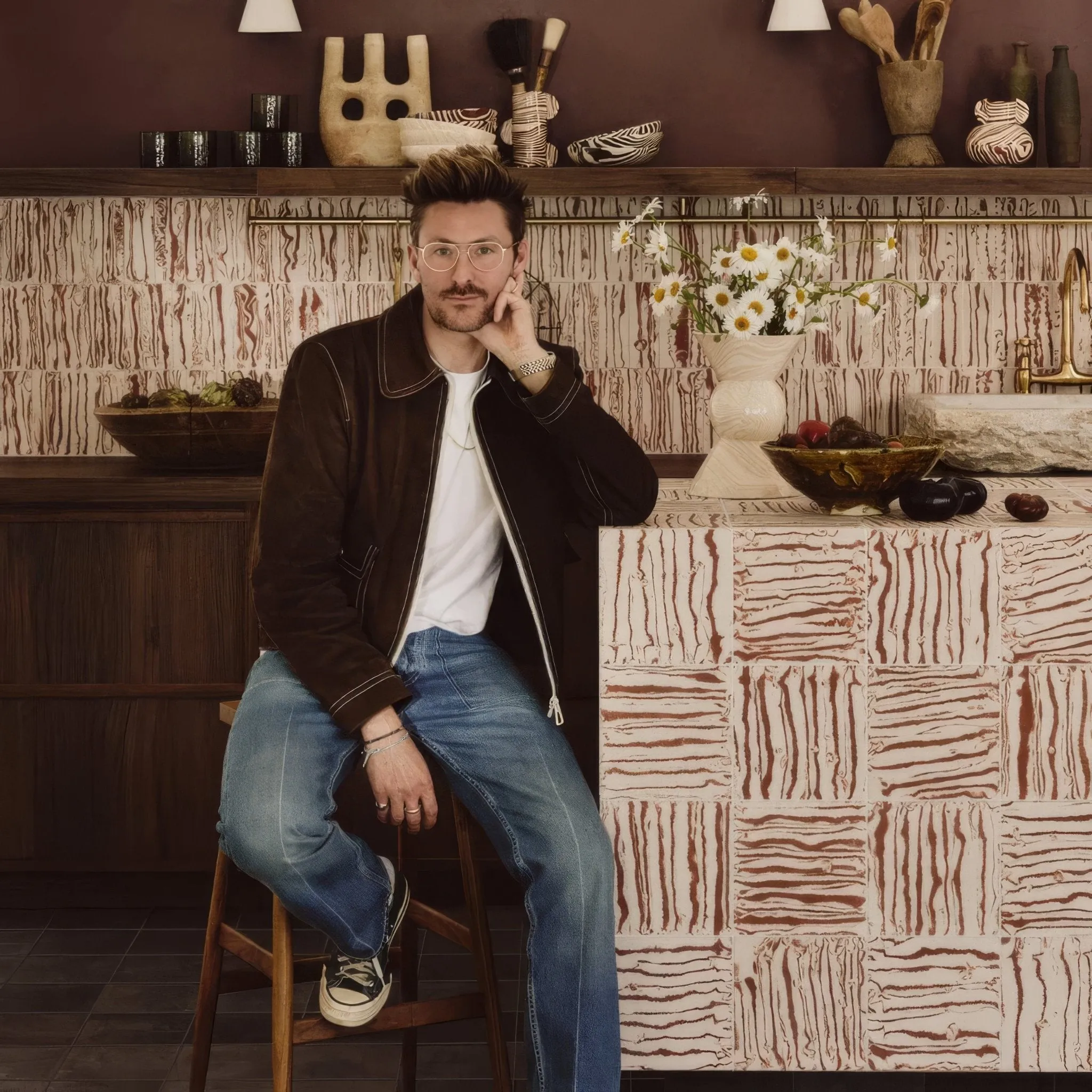 Henry Holland Studio Pour Rust Square