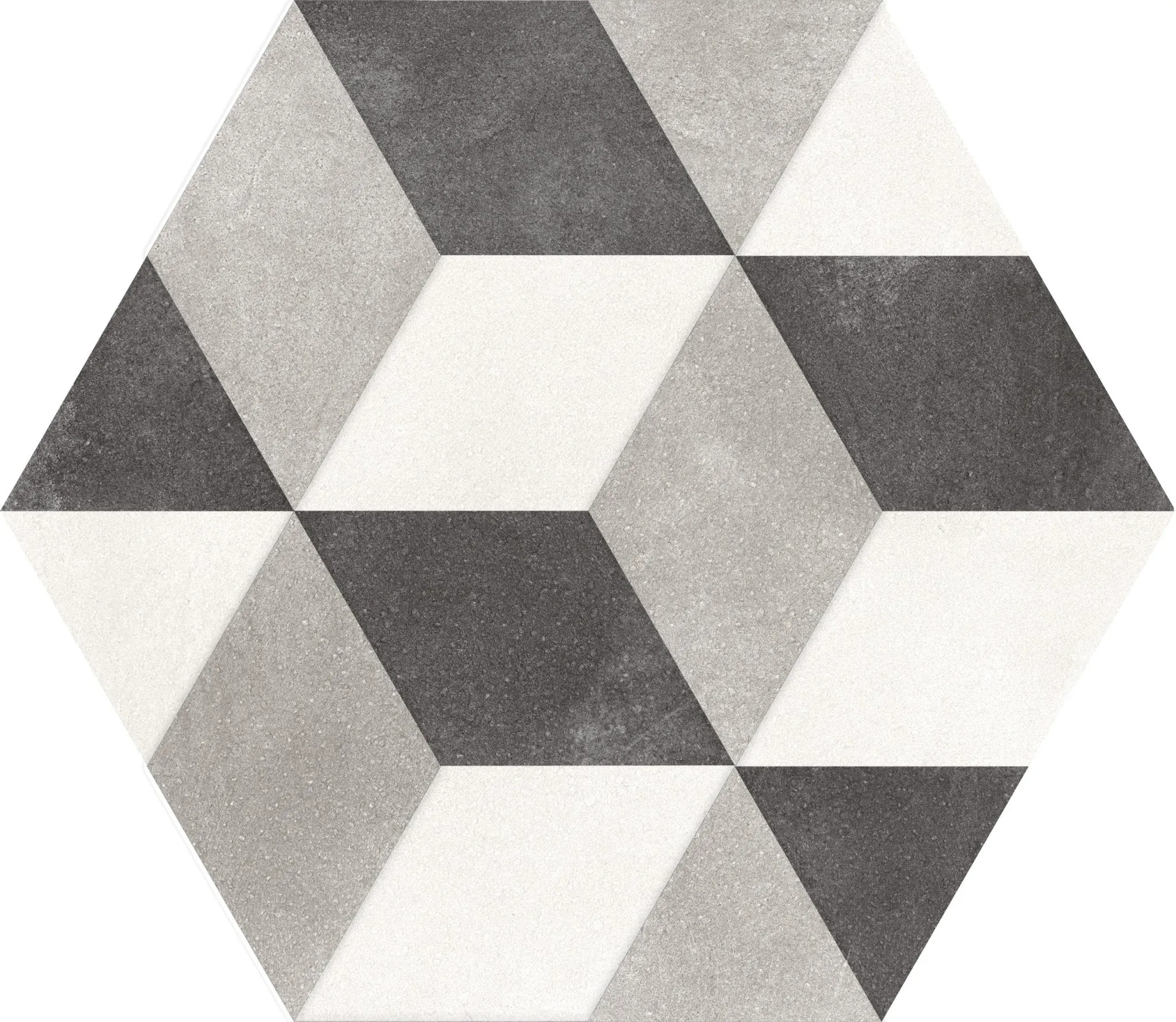 Hexagon Black Cube
