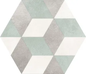 Hexagon Green Cube