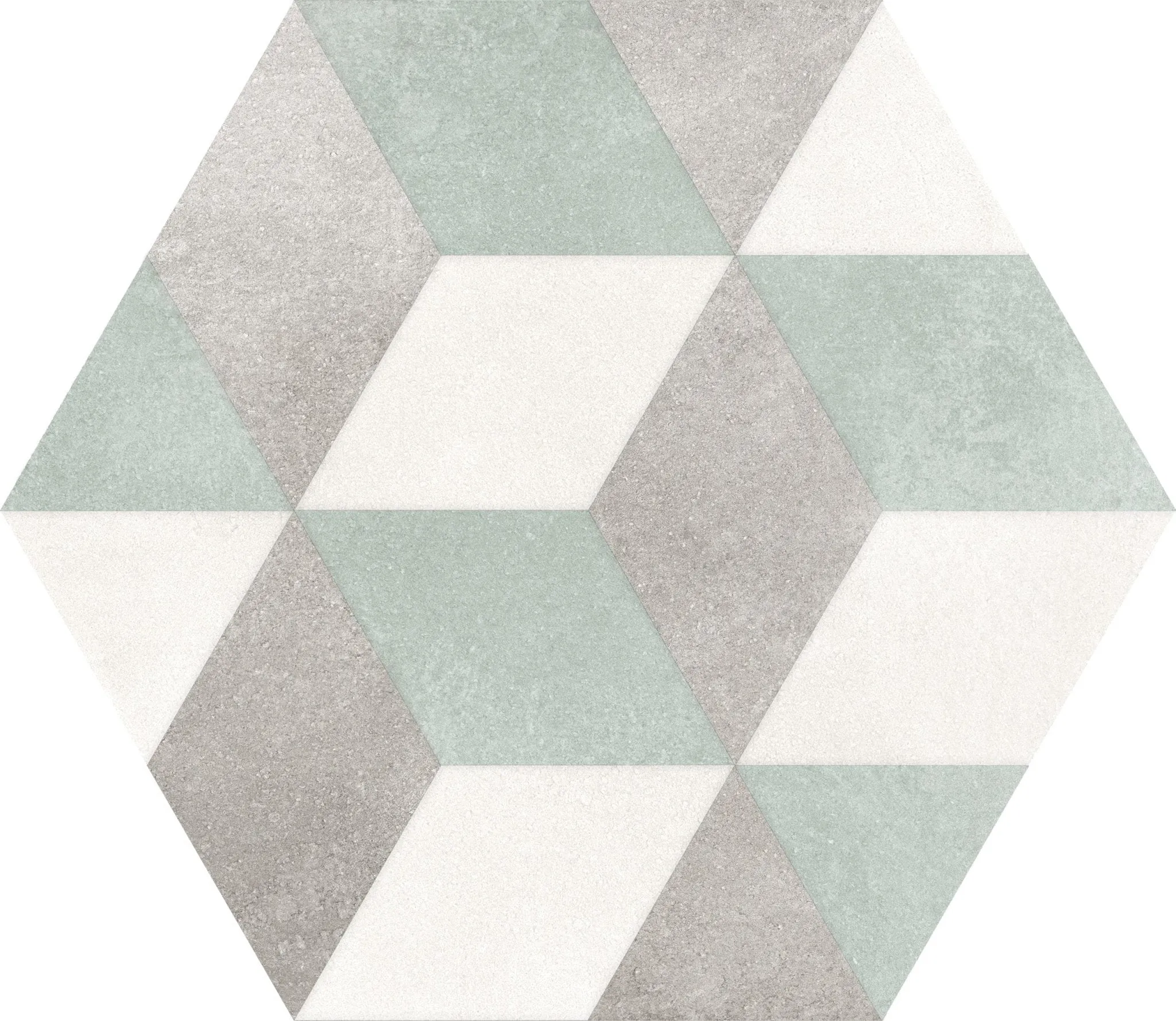 Hexagon Green Cube