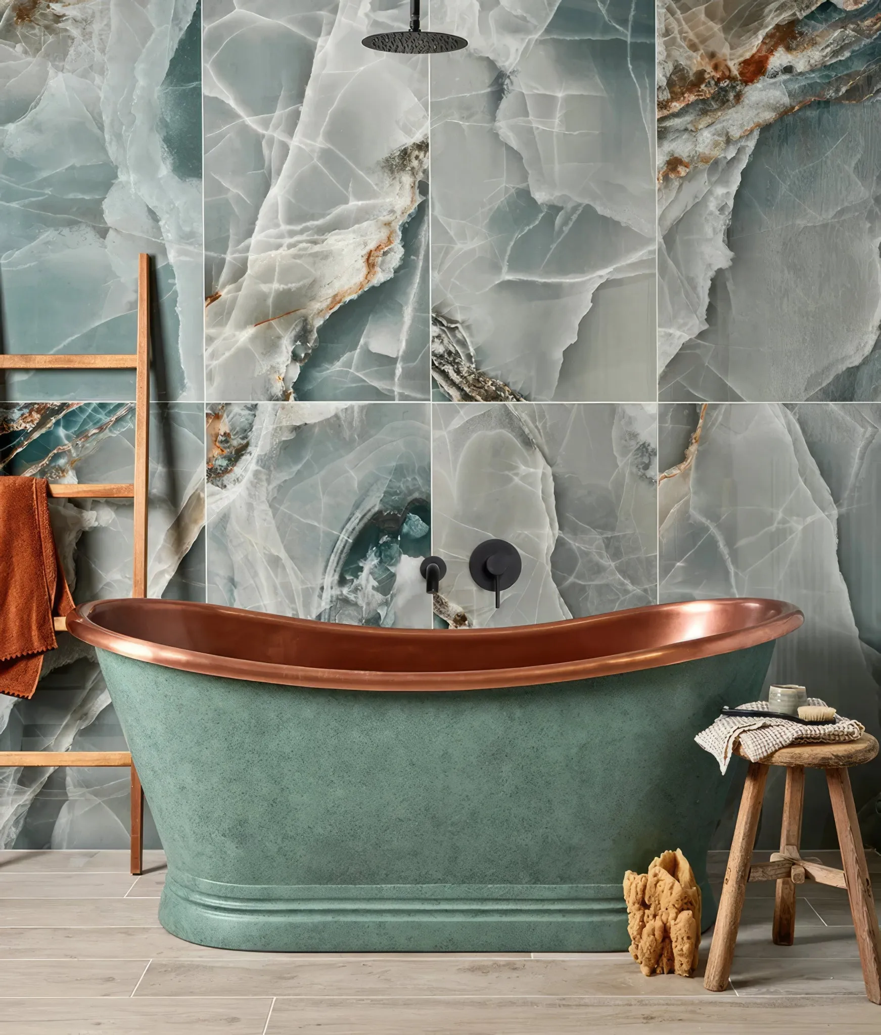 Hollywood Porcelain Turquoise