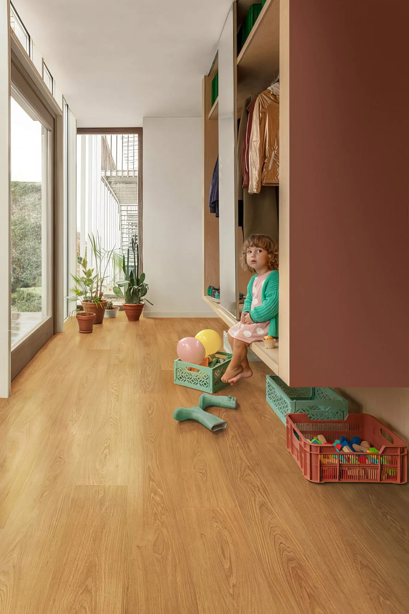 Honey F025 Long Vinyl Planks