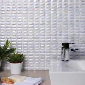 Ice Raised Rectangle Mosaic