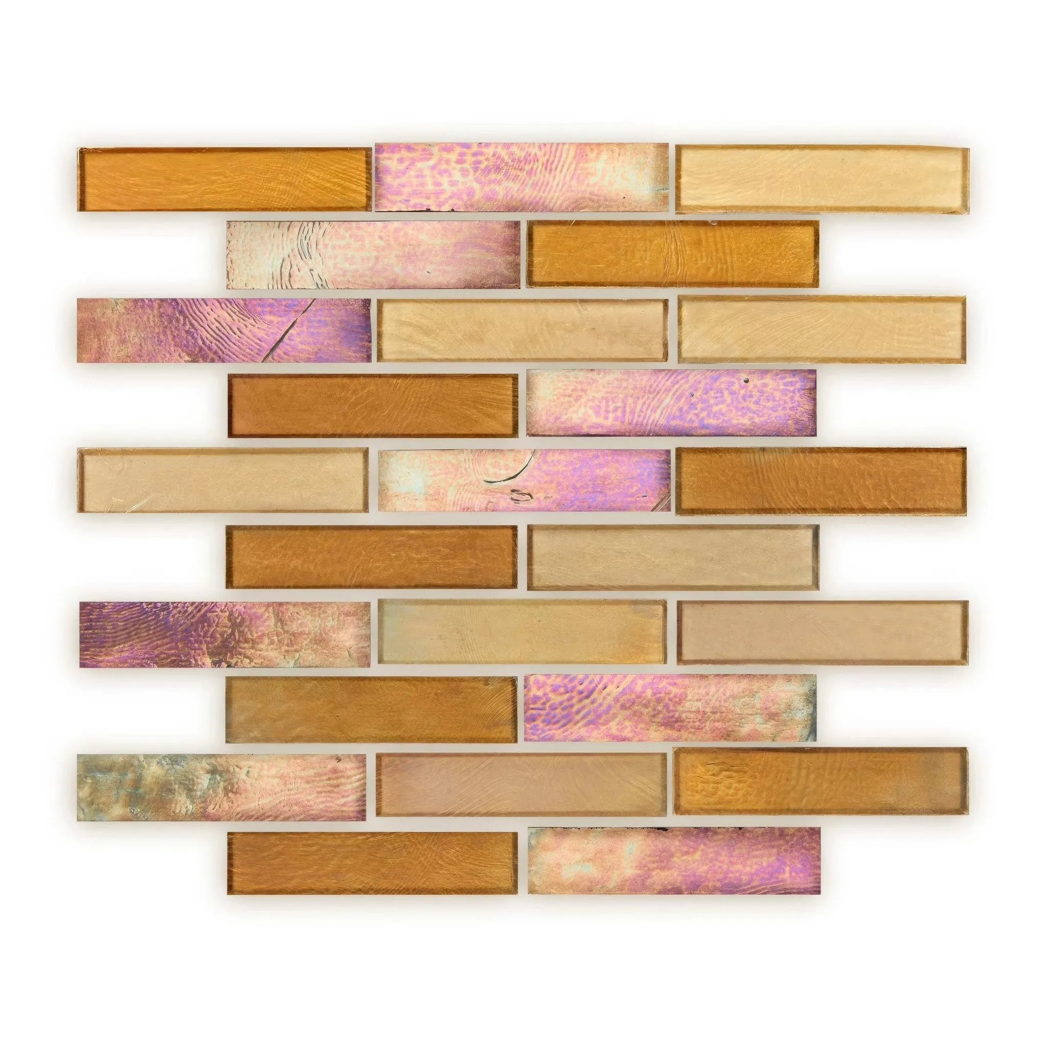 Iridescent Glass Copper Mountain Fusion