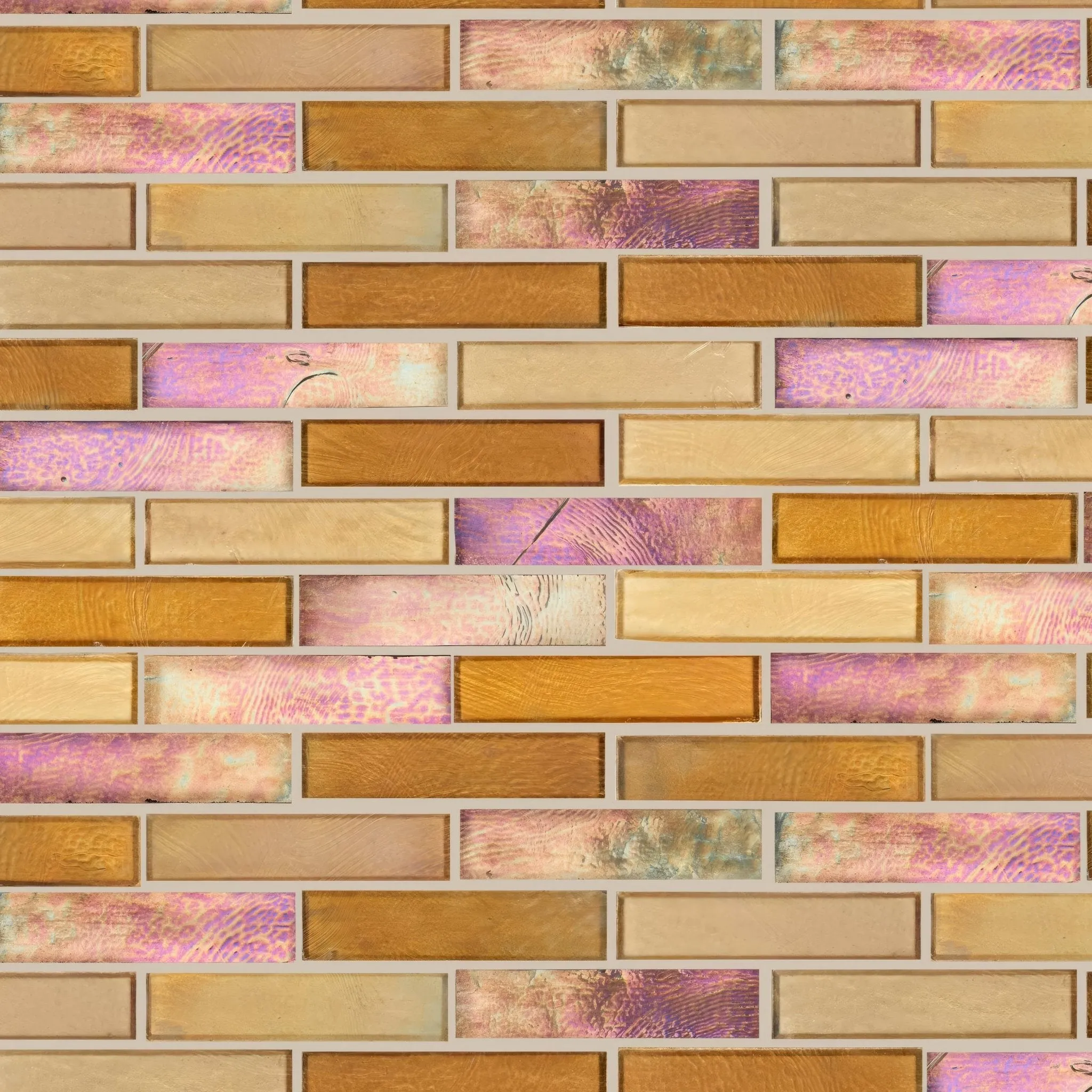 Iridescent Glass Copper Mountain Fusion