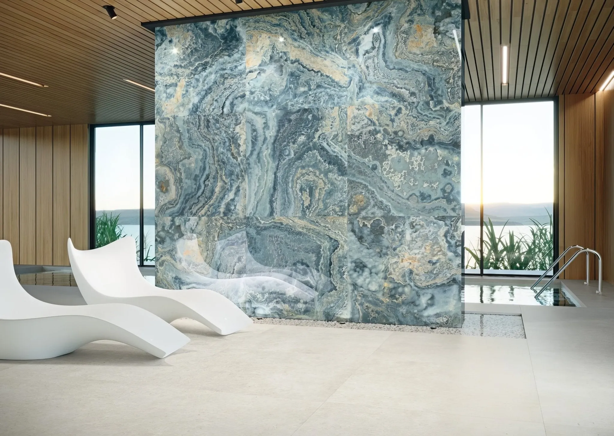 Izmir Azul Polished 119 x 119cm
