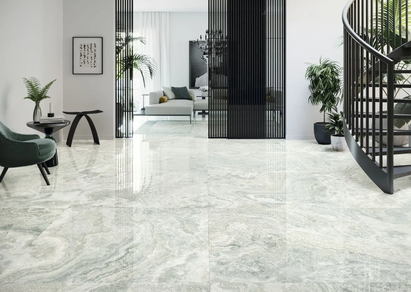 Izmir Bianco Polished 59 x 119cm