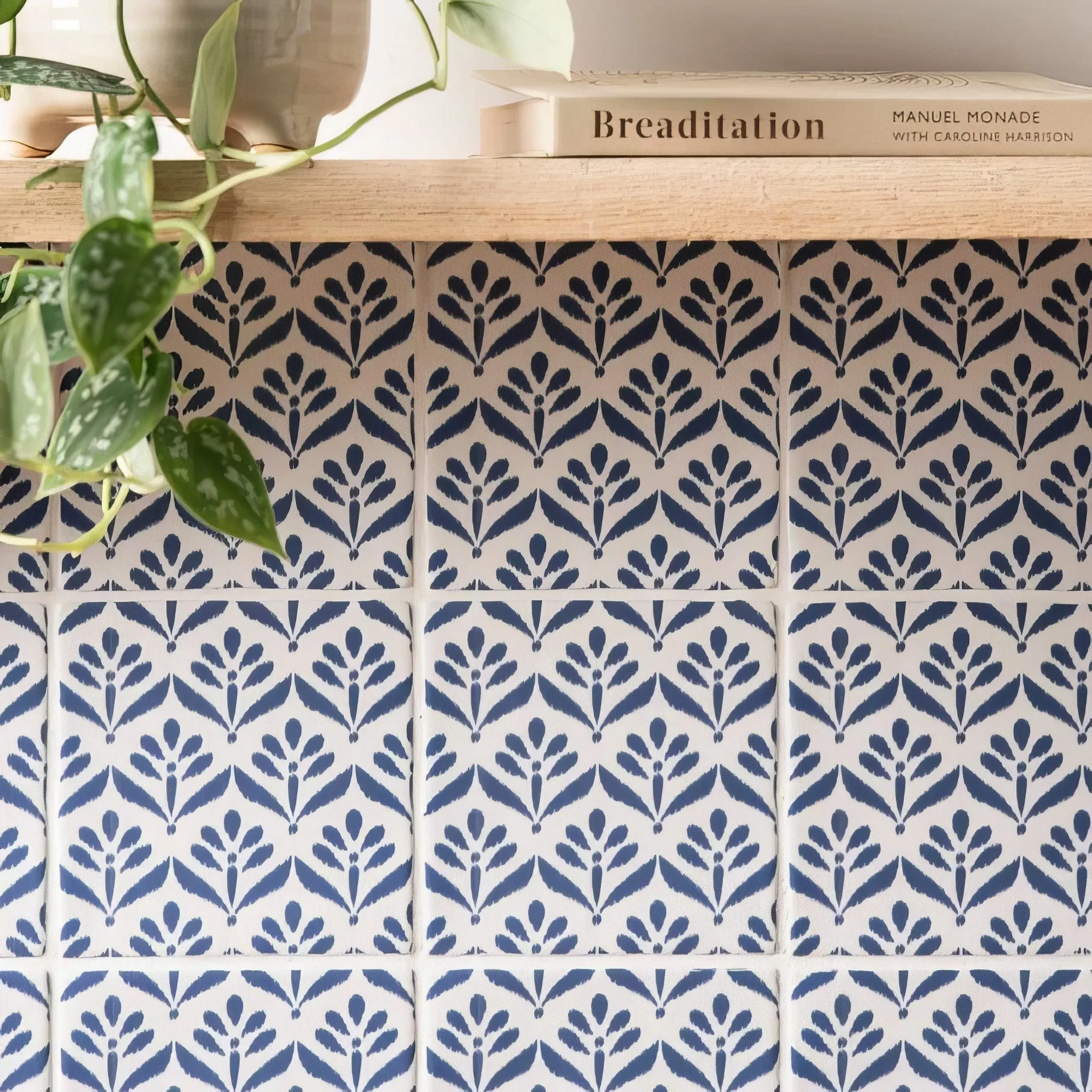 Jacquard Indigo
