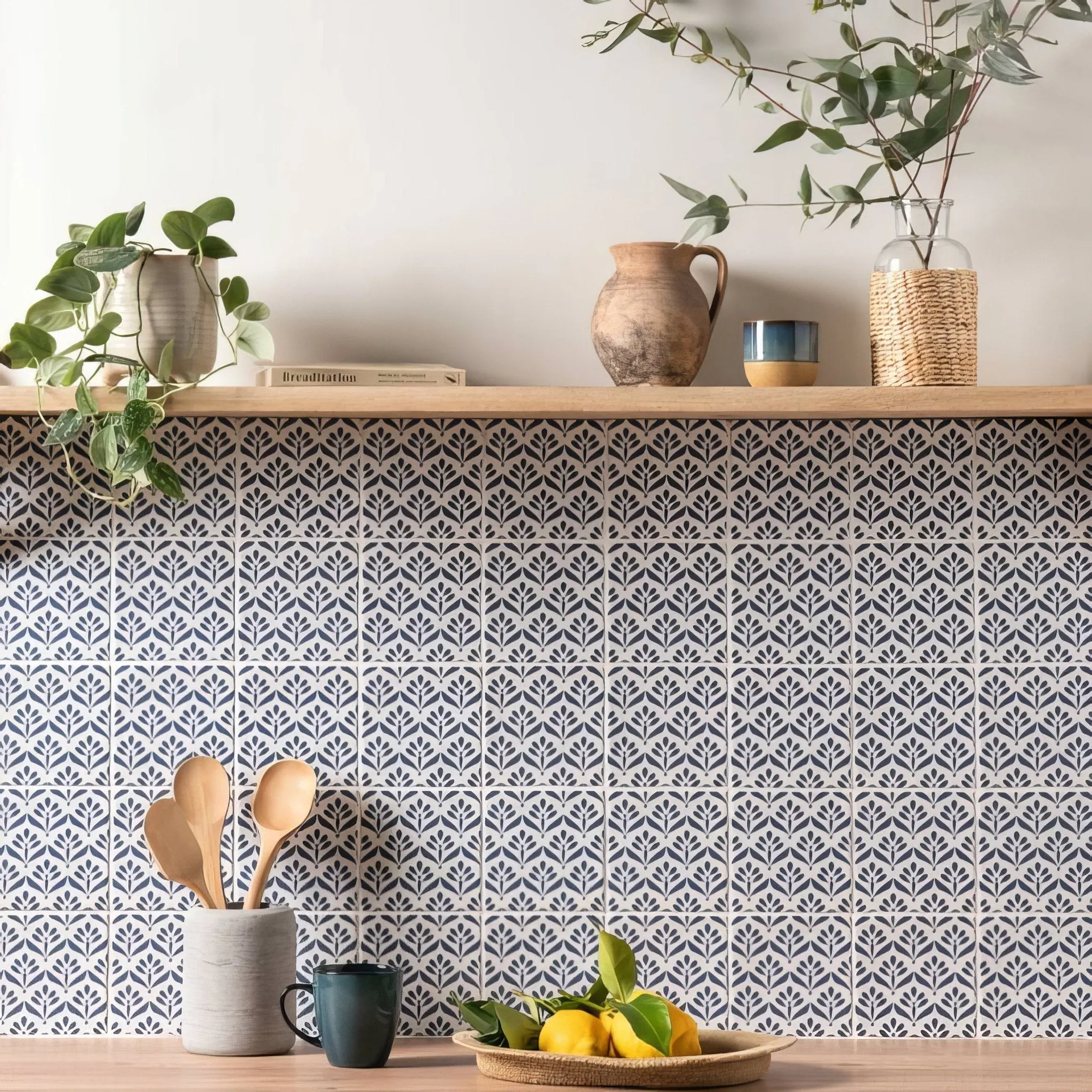 Jacquard Indigo
