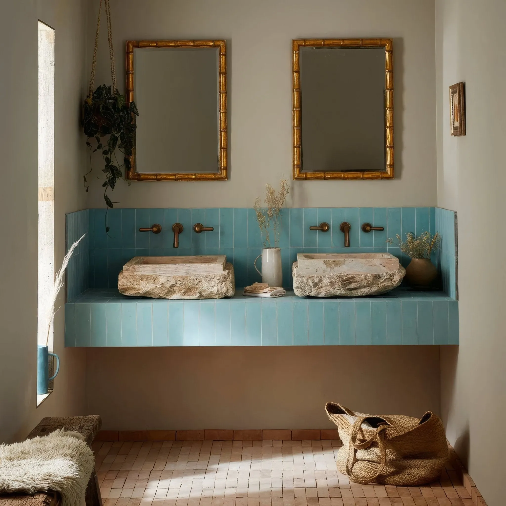 Jade Herringbone Tile