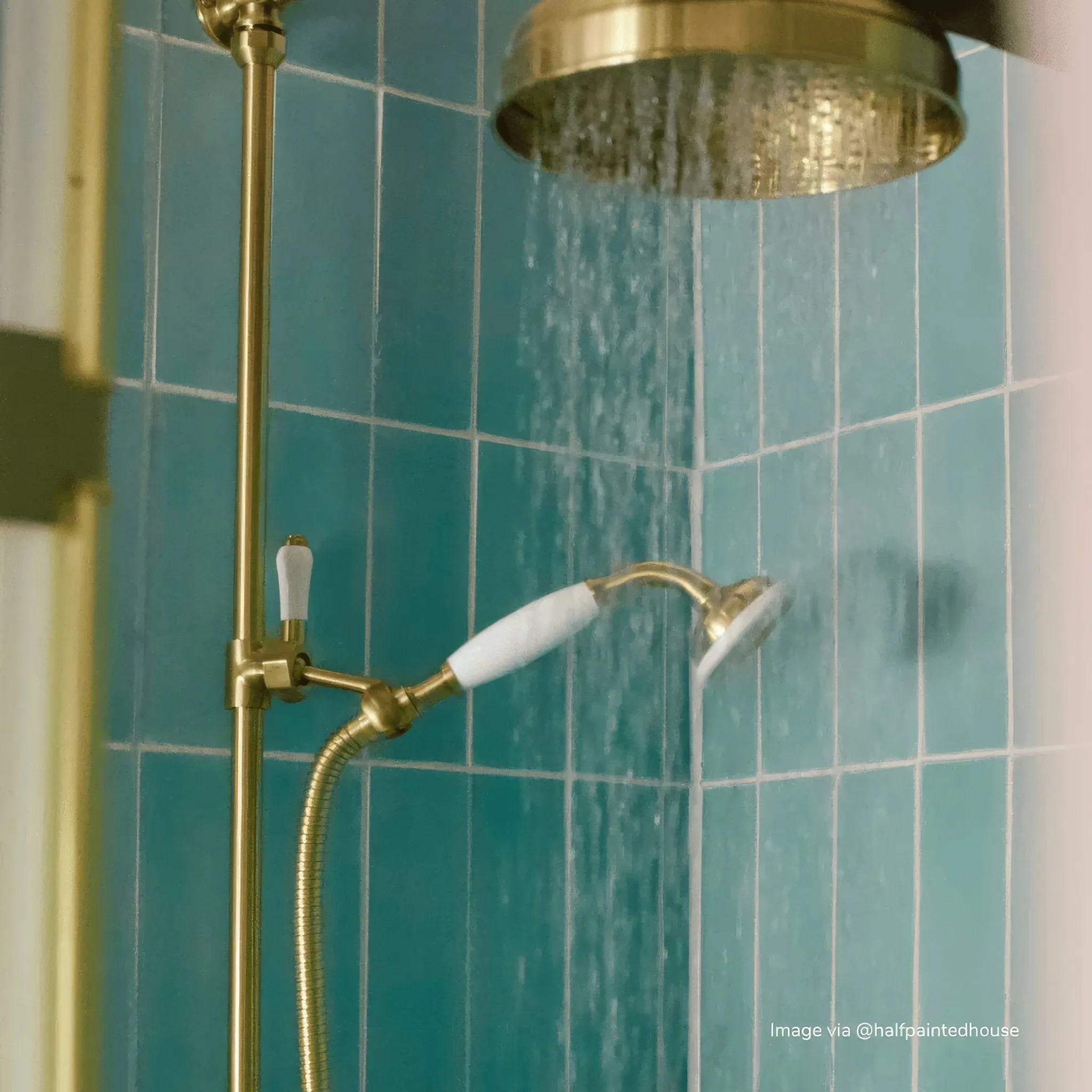 Jade Herringbone Tile
