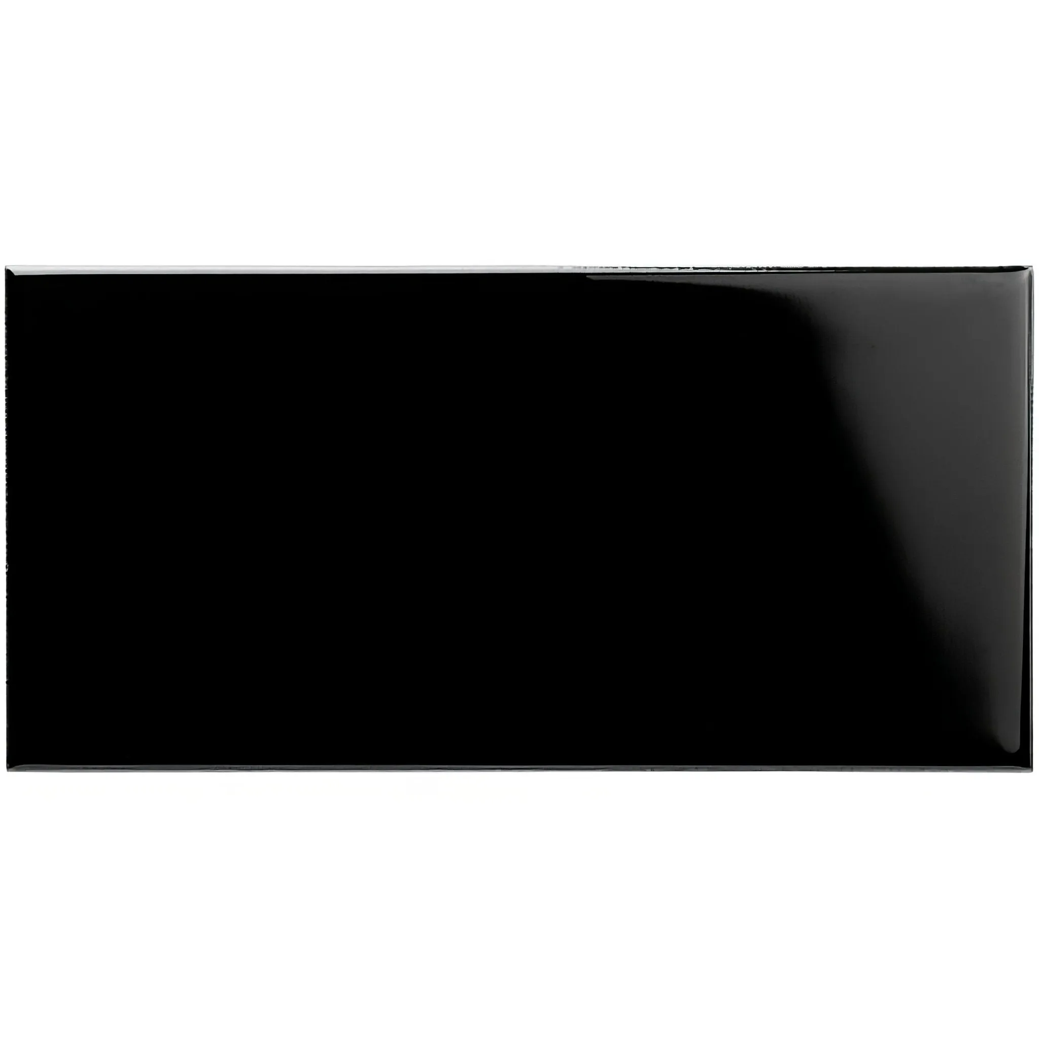 Jet Black Half Tile