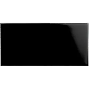 Jet Black Half Tile