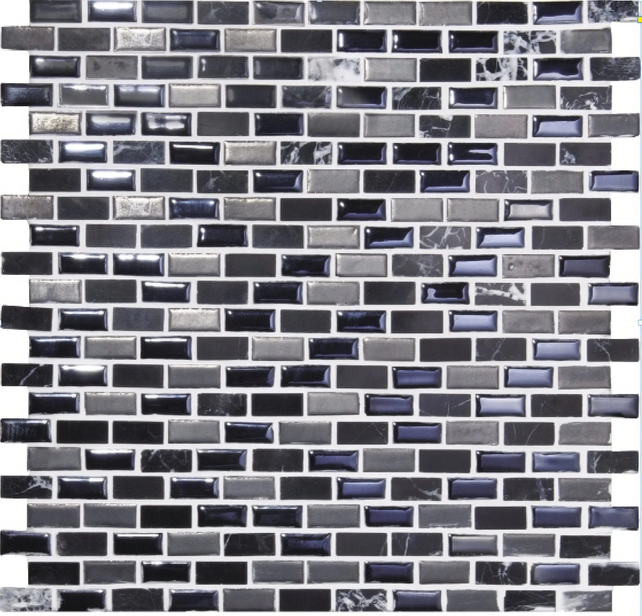 Kauali Brickbond Mixed Mosaics