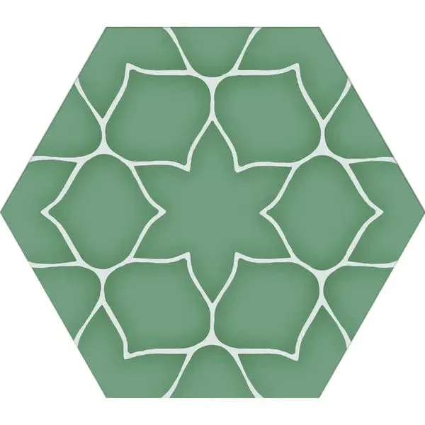 Kerala Hexagon Aqua
