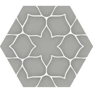 Kerala Hexagon Grey