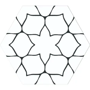Kerala Hexagon White