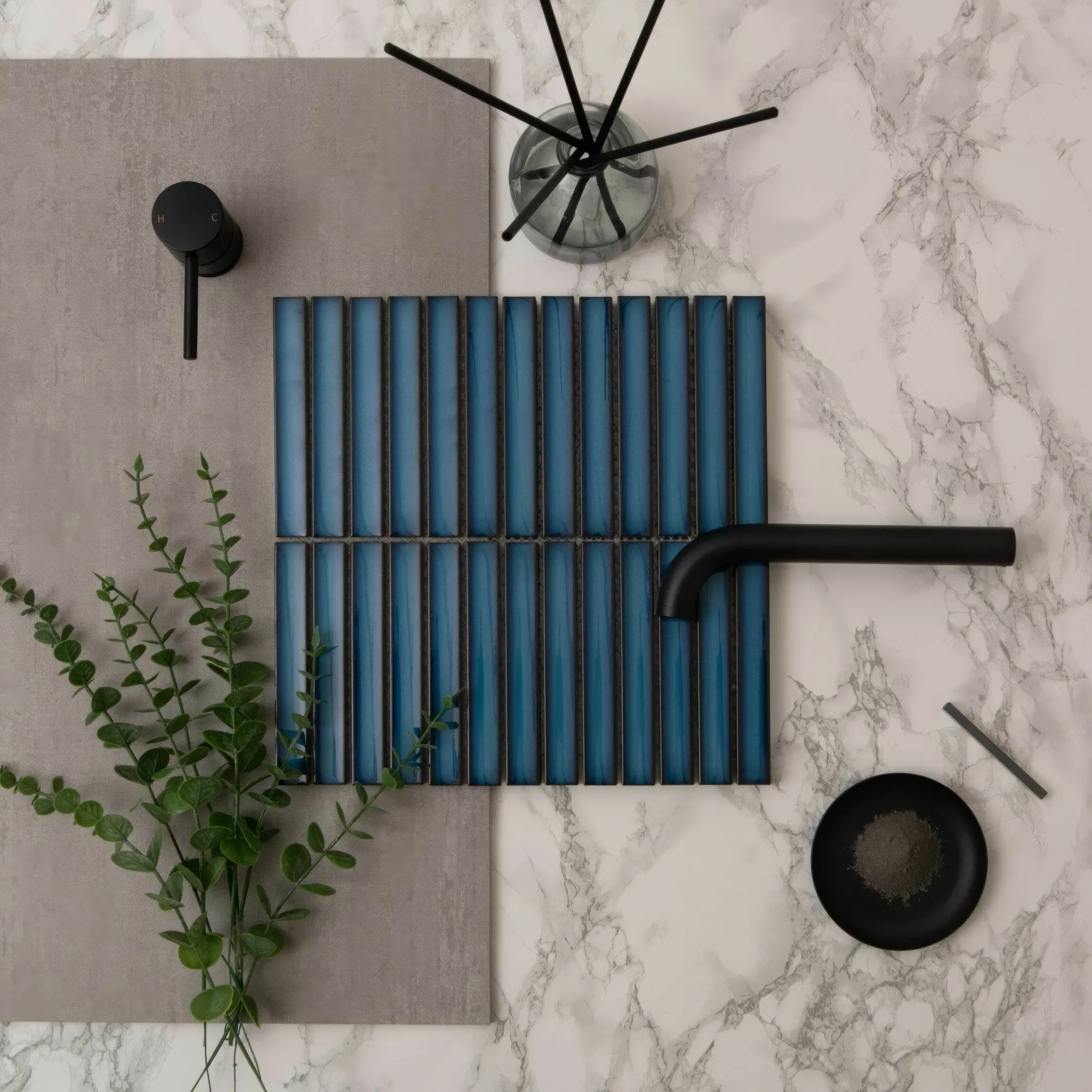 Kitkat Blue Mosaic