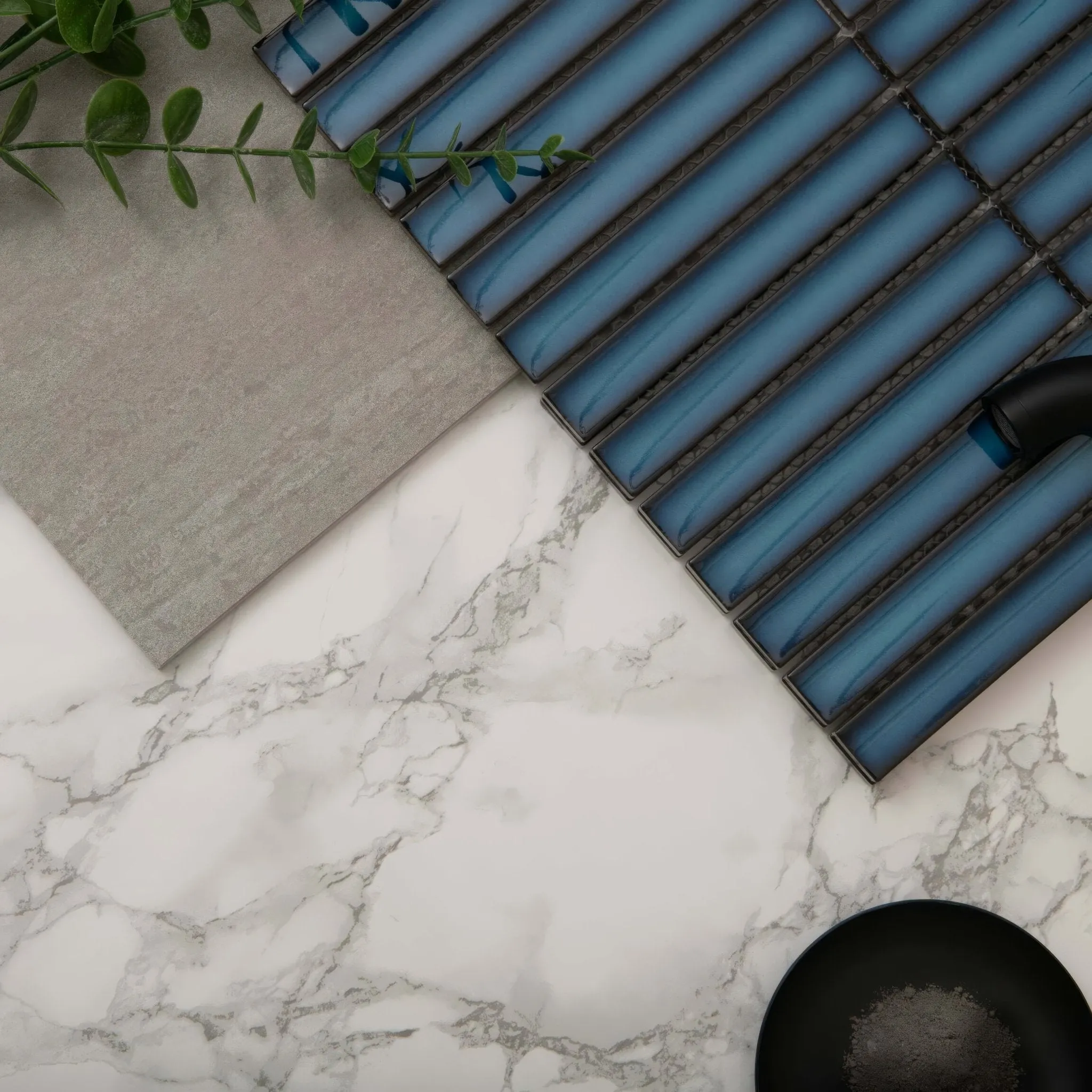 Kitkat Blue Mosaic