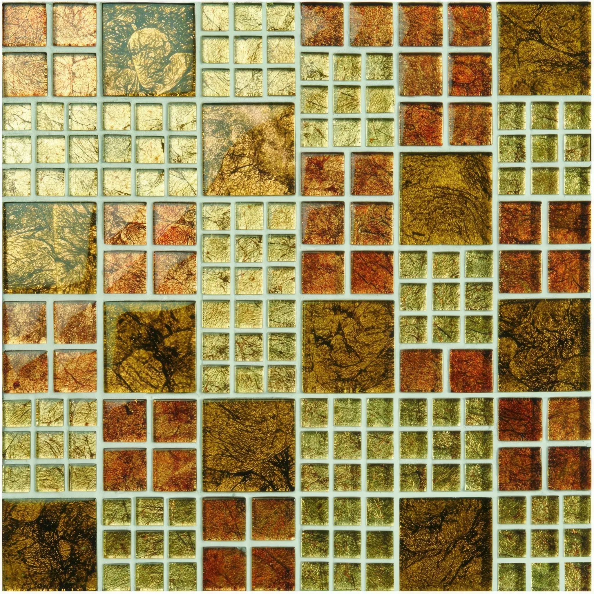 Kobushi Feng Shui Glass Mosaic