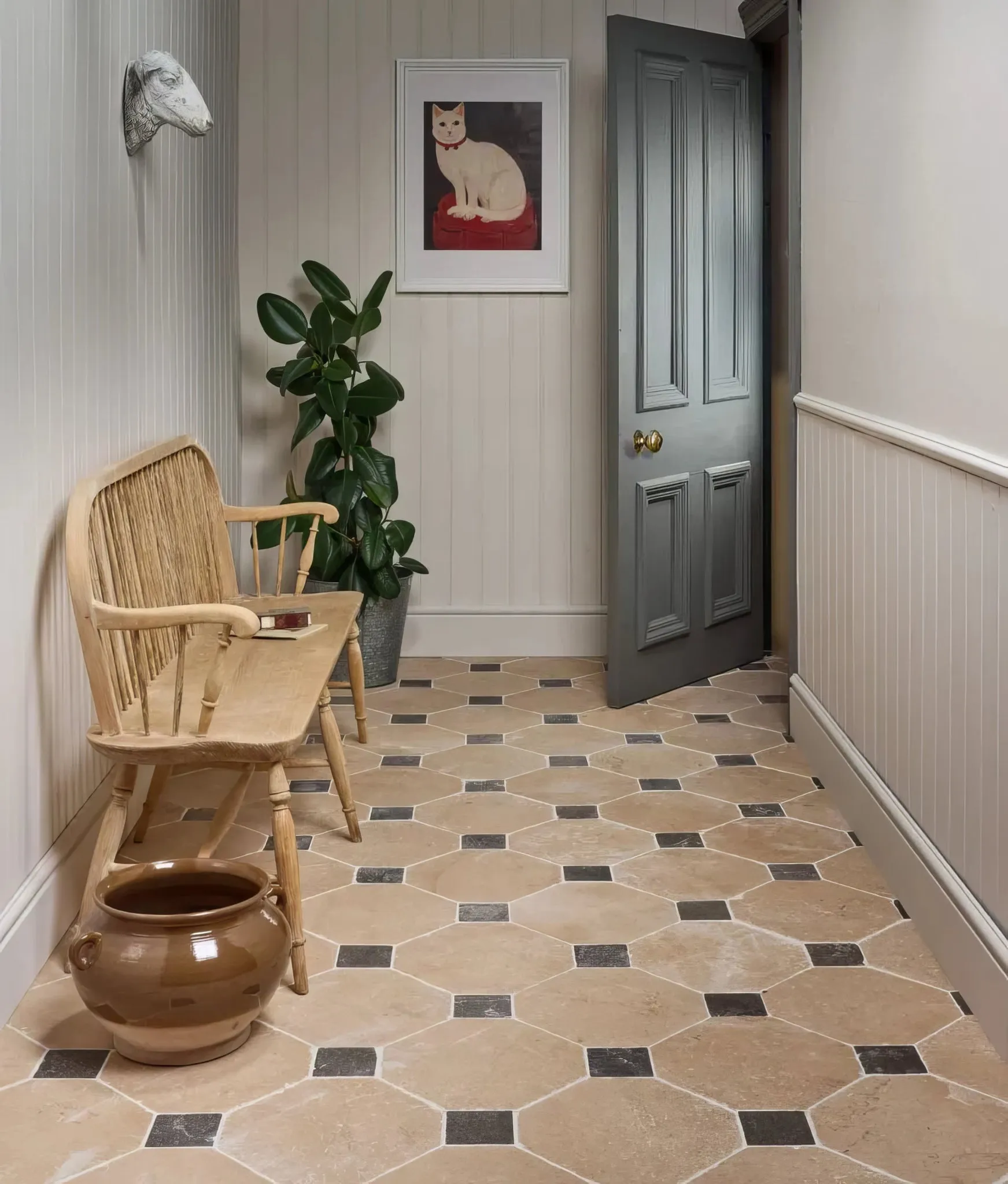 Lacock Limestone Heritage Finish Octagon & Cabochons