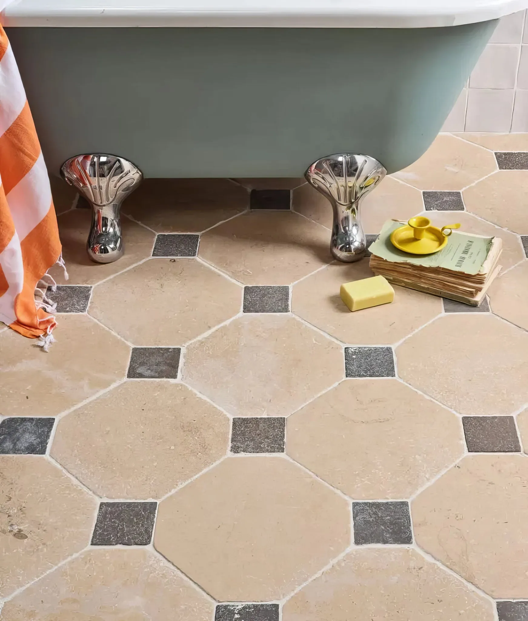 Lacock Limestone Heritage Finish Octagon & Cabochons