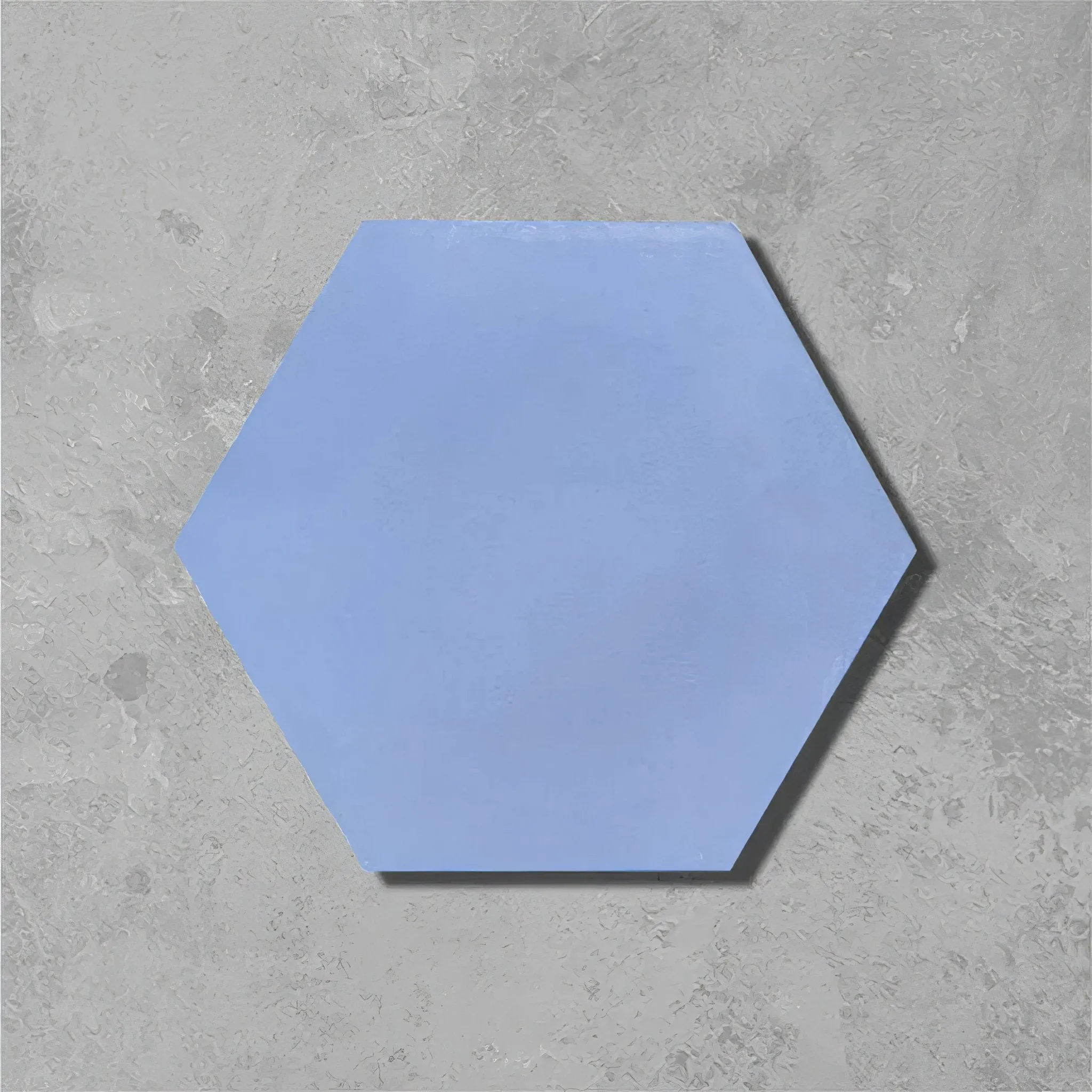 Lake Blue Hexagonal Tile