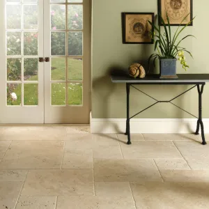 Levantine Ivory Manor Set Unfilled & Tumbled Travertine