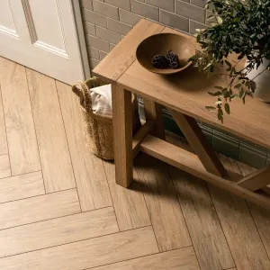 Lignum Beige Natural Rectified Glazed Porcelain