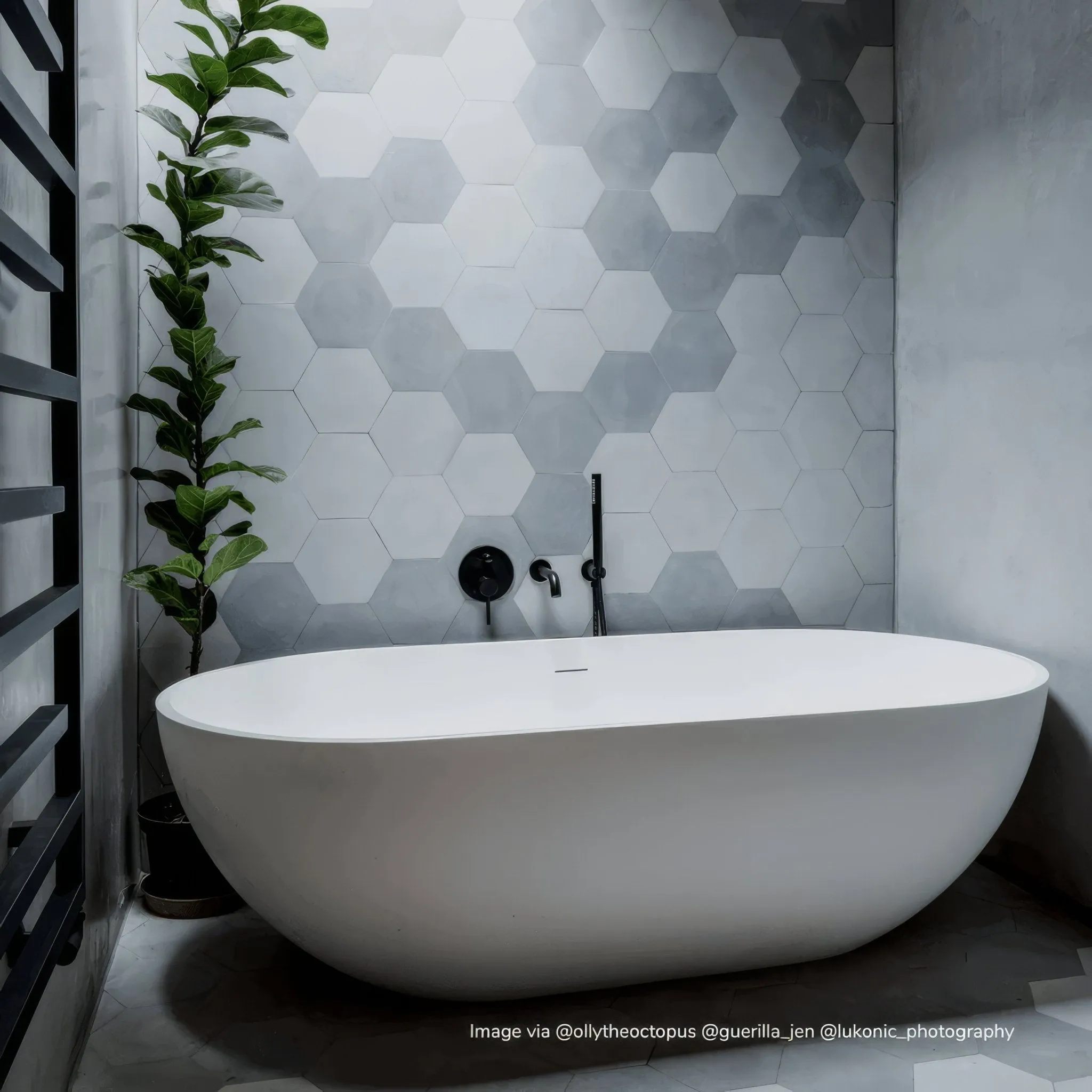 Limestone Hexagonal Tile