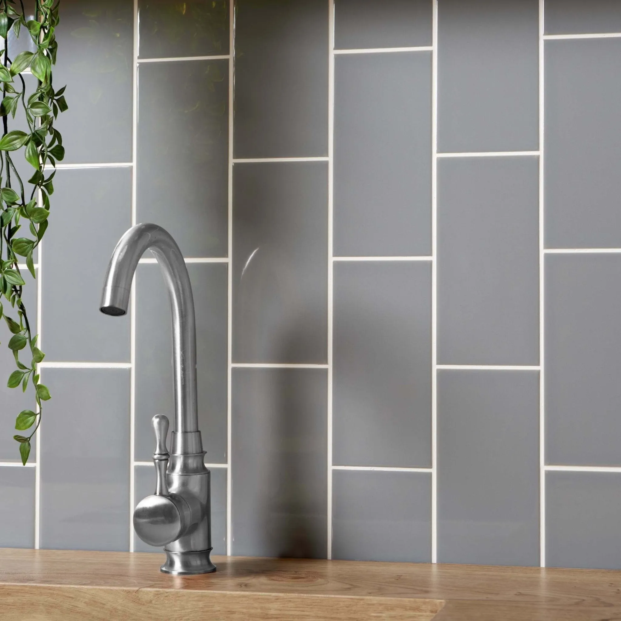Liso Plata Brillo 100x200
