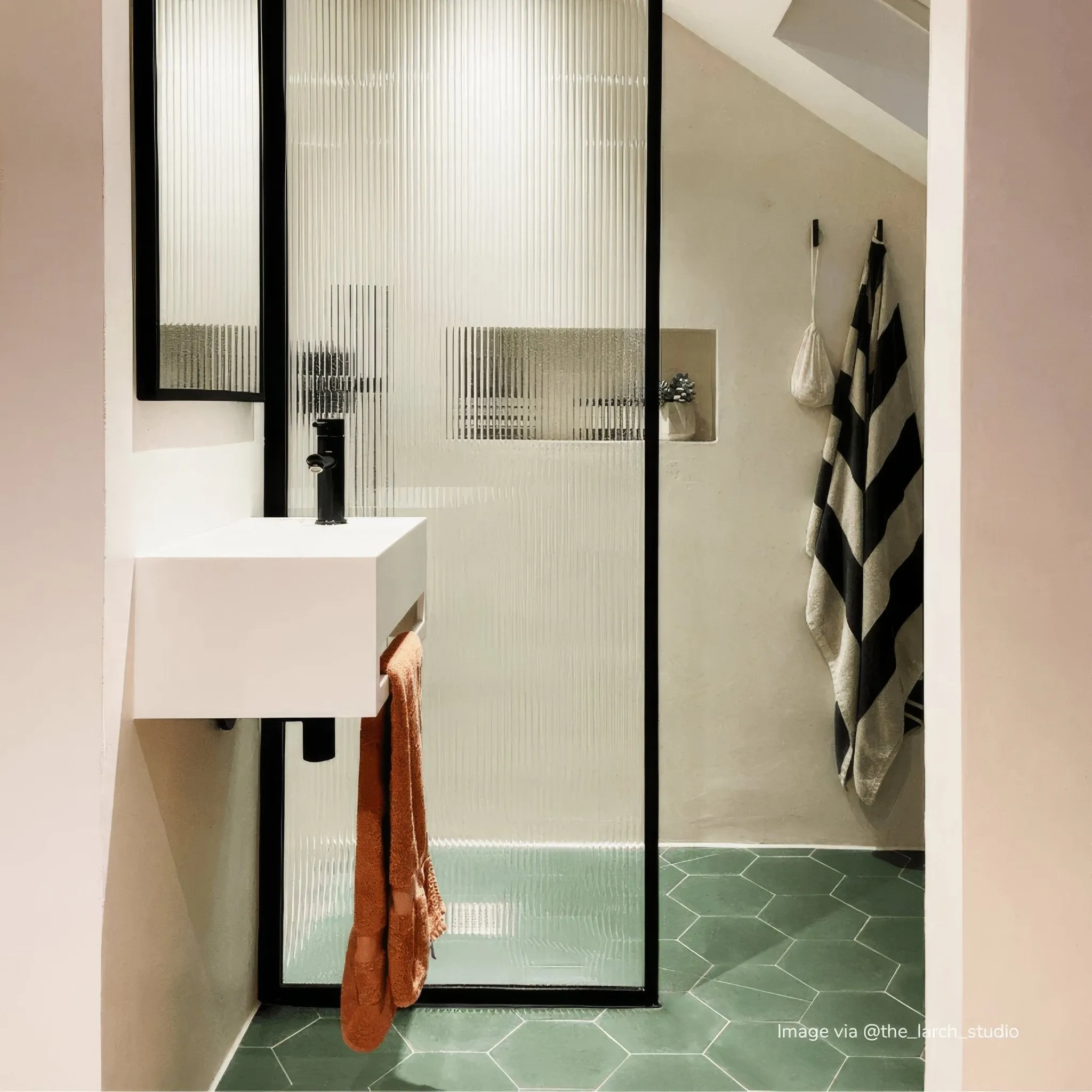 Little Greene Livid Hexagonal Tile