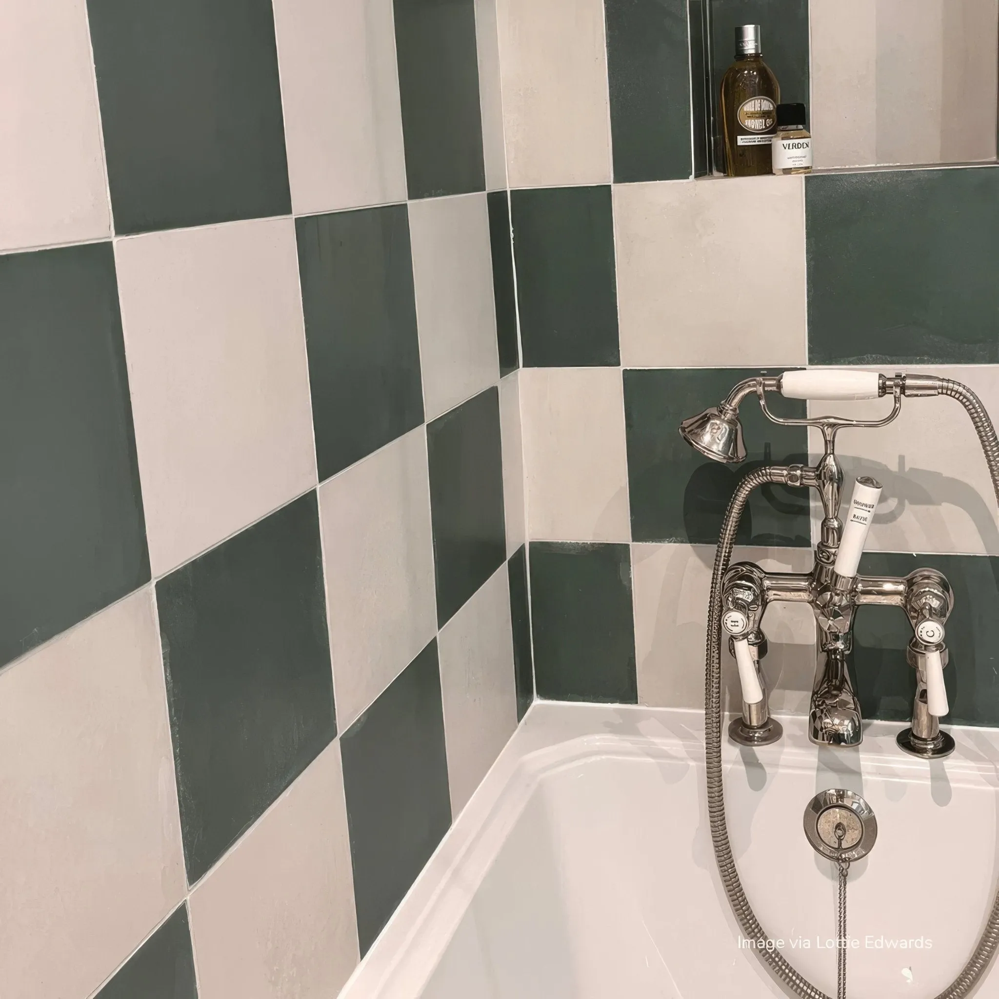 Little Greene Livid Square Tile