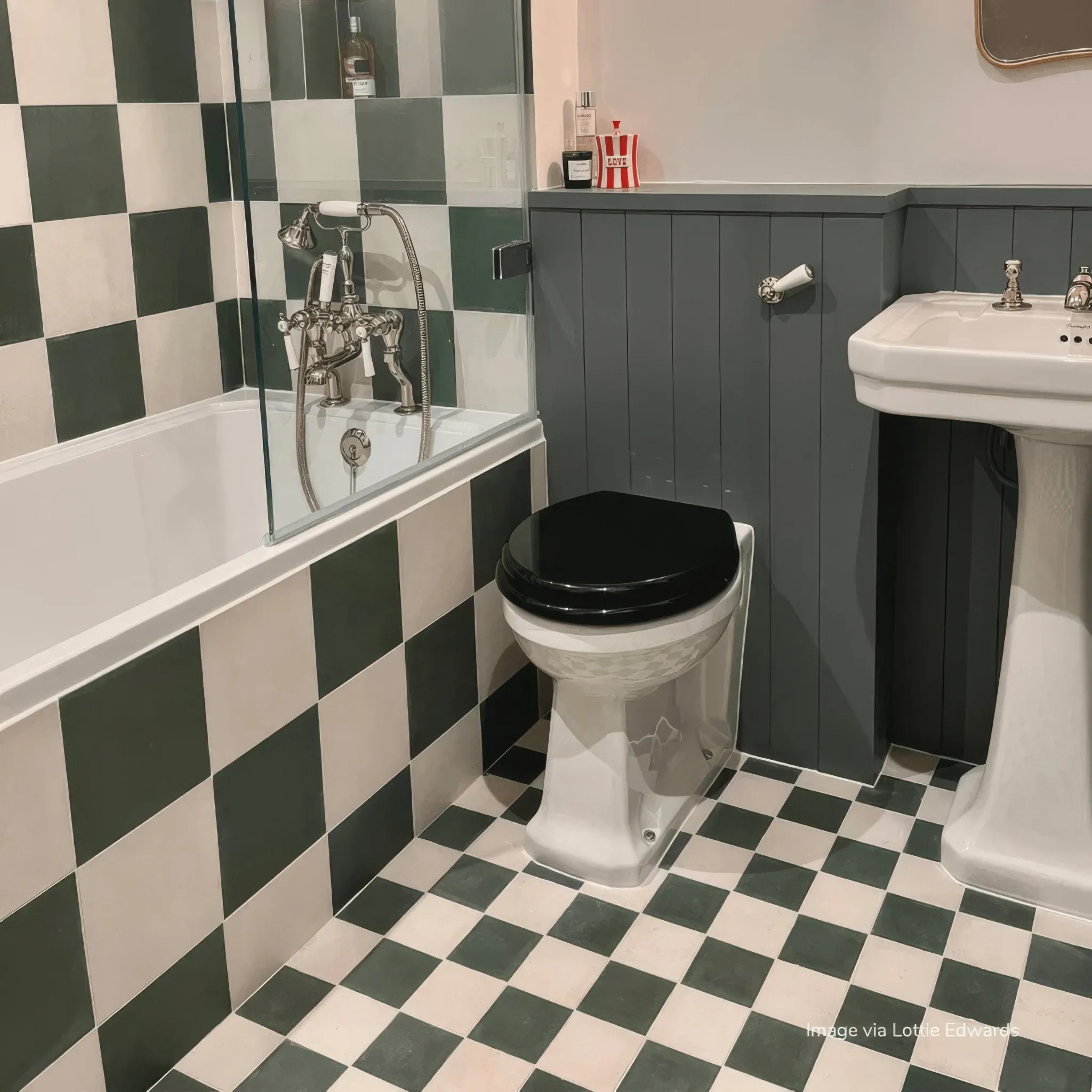 Little Greene Livid Square Tile
