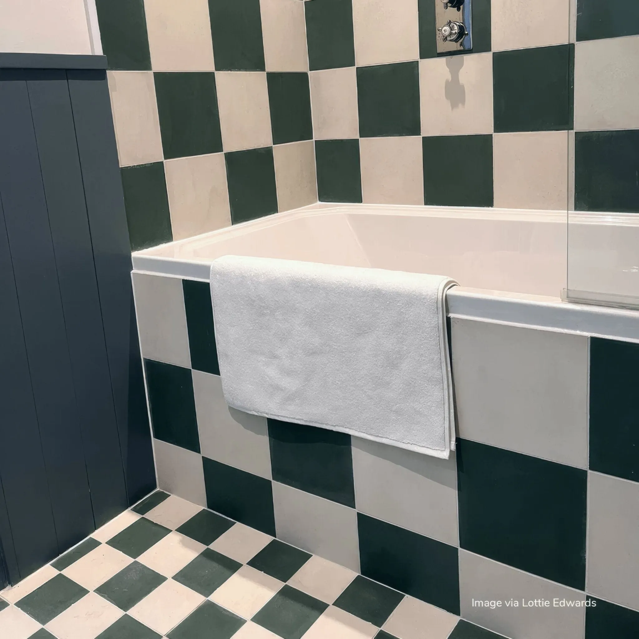 Little Greene Livid Square Tile