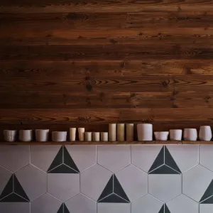 Livid & Brighton Stone Split Hexagon