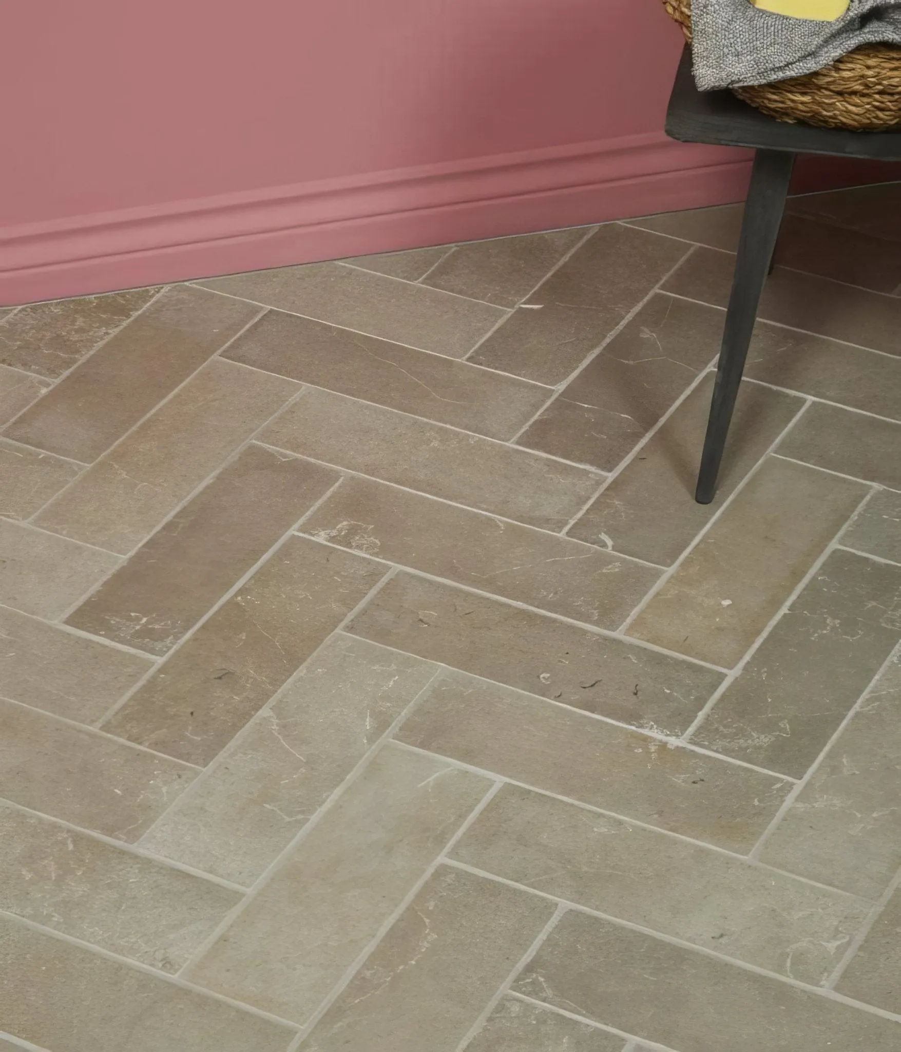 Lucca Limestone Brick Tumbled Finish