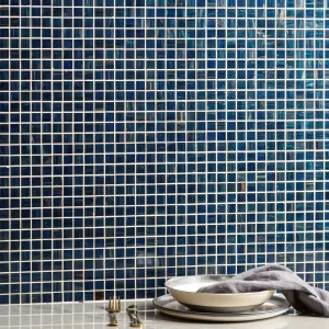Magalia Gold Fleck Glass Mosaic