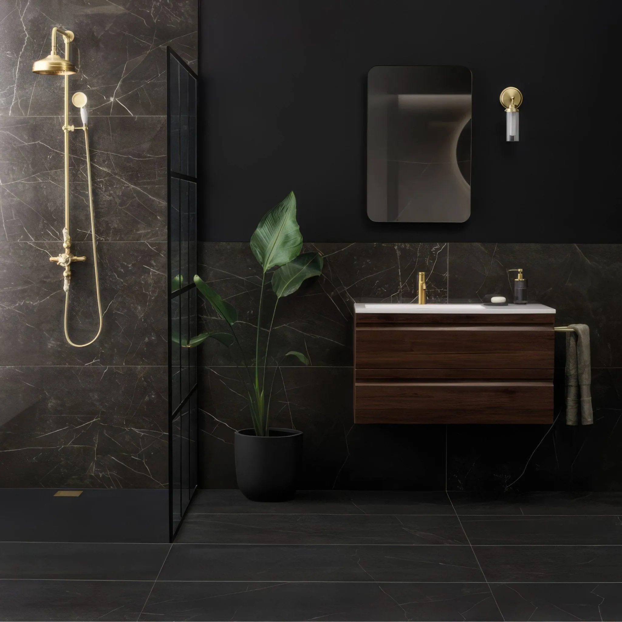 Marmi Nero Polished 120 x 60cm