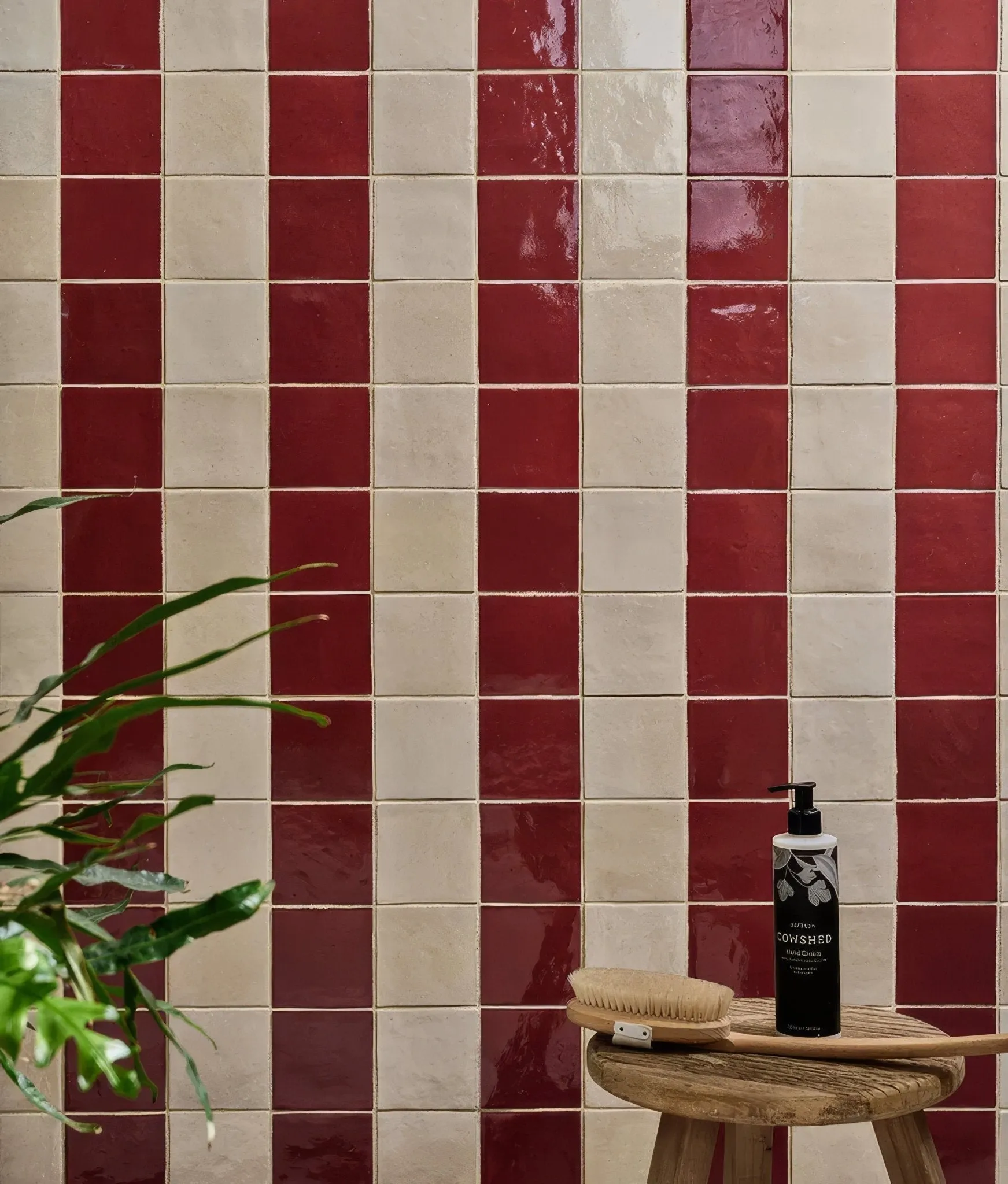 Maroc Porcelain Bordeaux