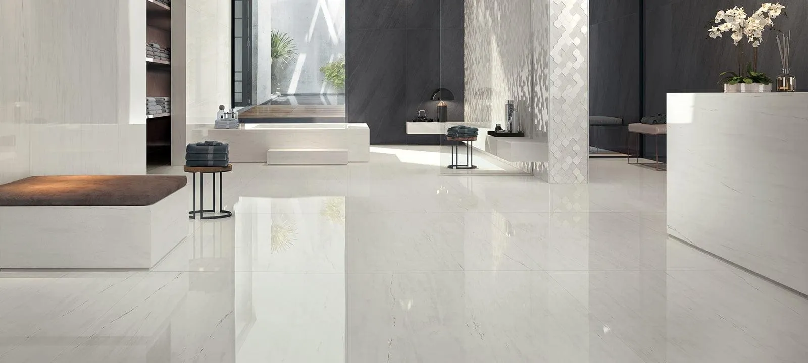 Marvel Bianco Dolomite Lappato 60 x 60cm