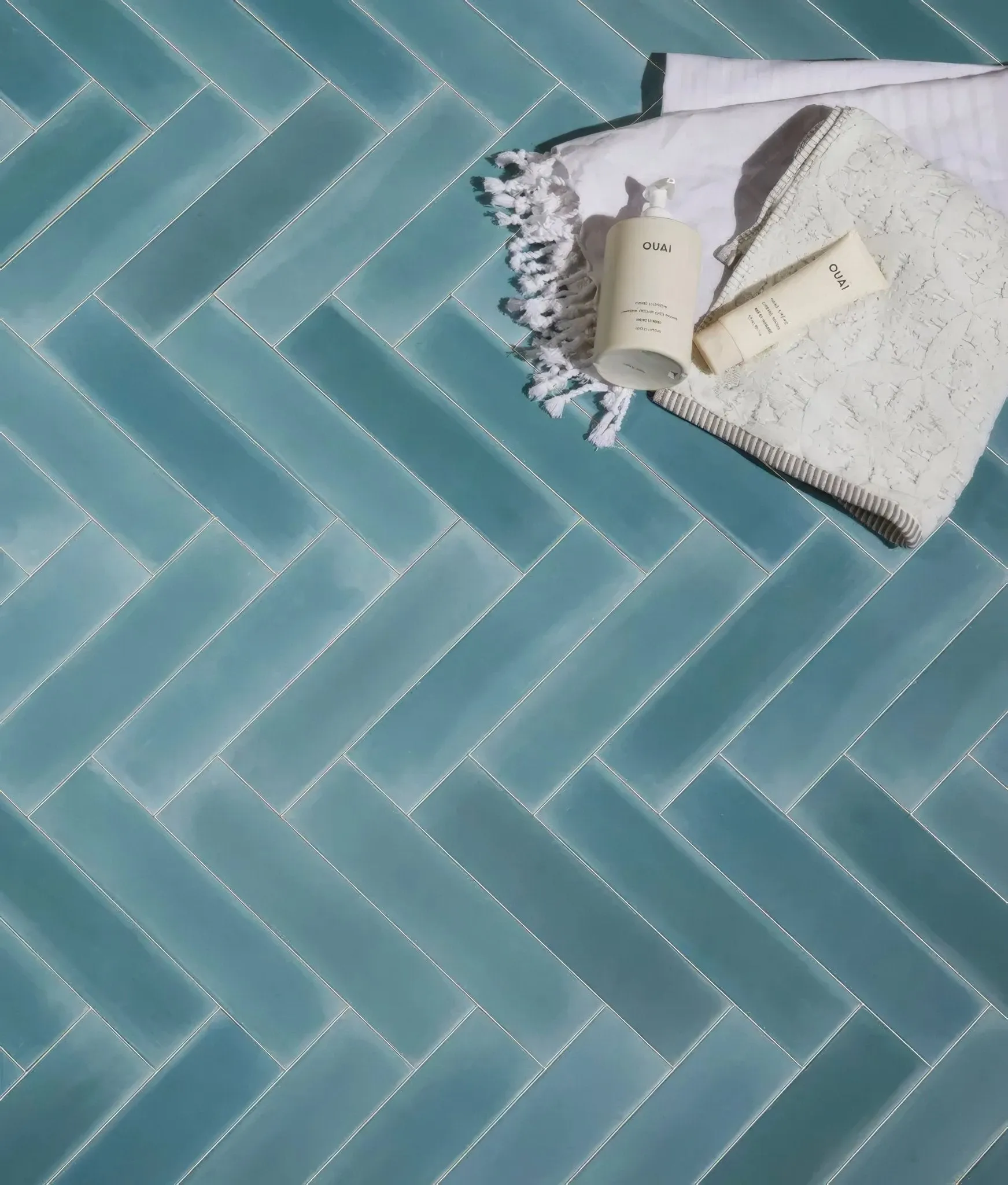 Medina Brick Porcelain Aqua