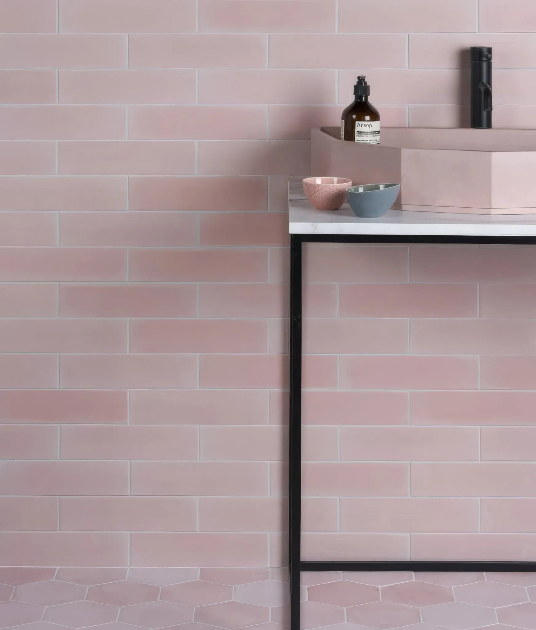 Medina Brick Porcelain Rosa