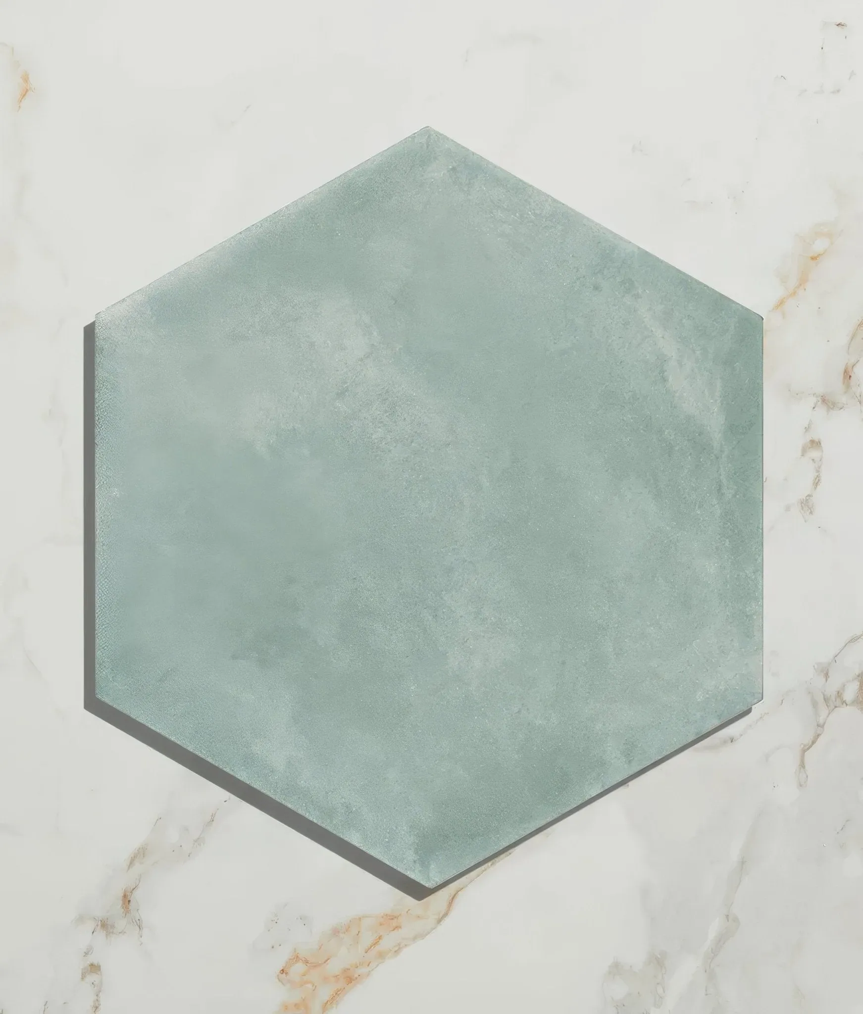 Medina Hexagon Porcelain Salvia