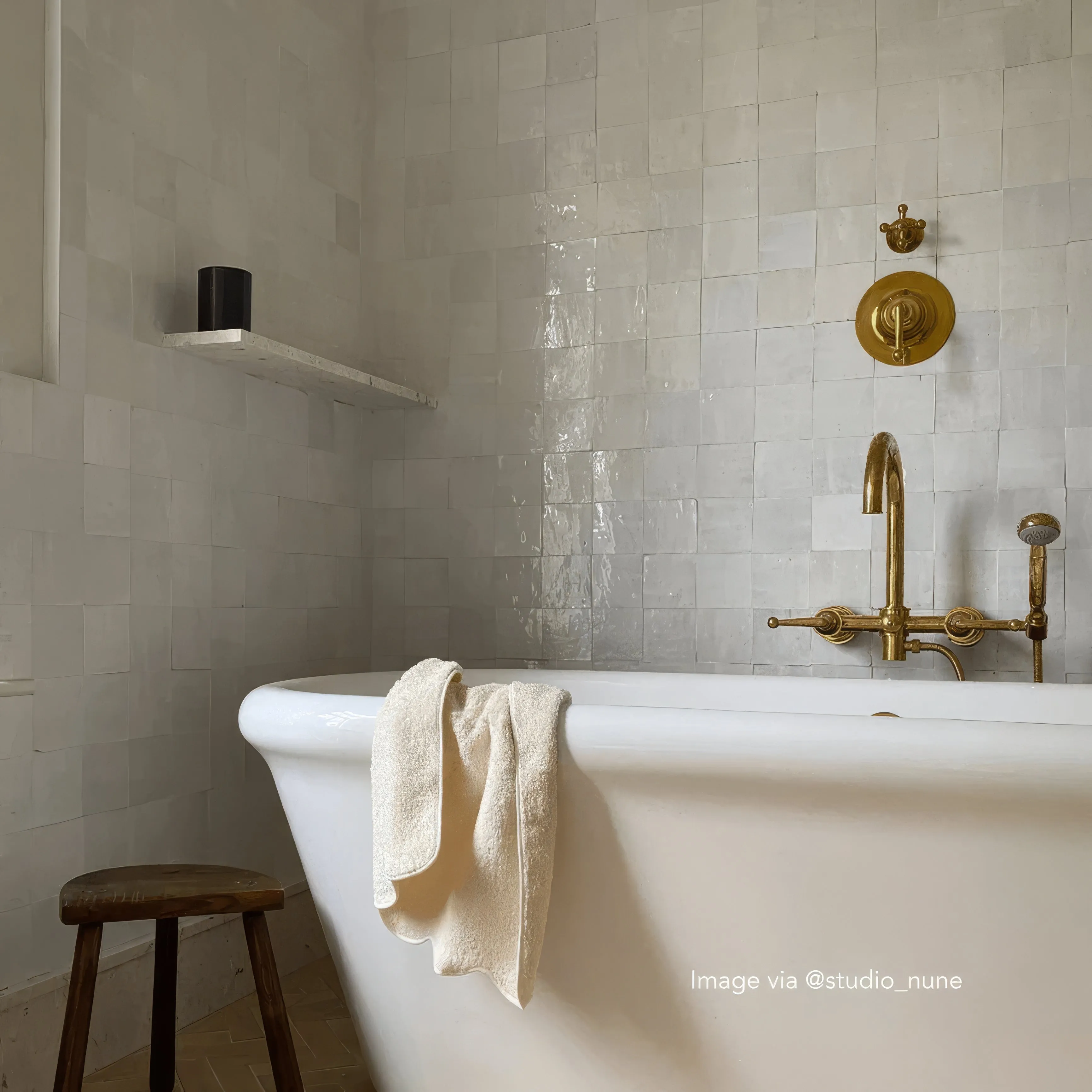 Medina Pure White Zellige